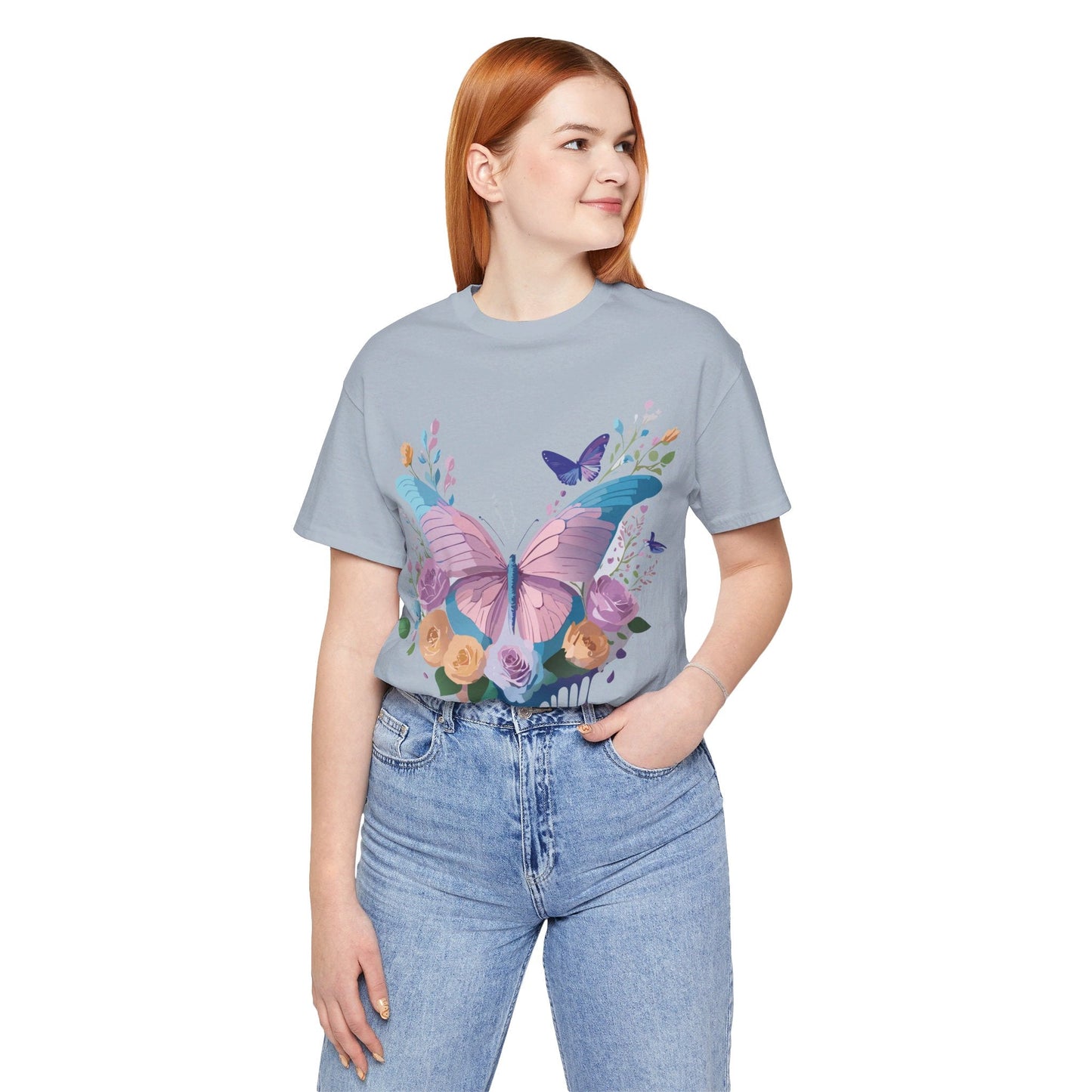 Butterfly Graphic Tee Unisex Jersey Short Sleeve Adelpha Artwork