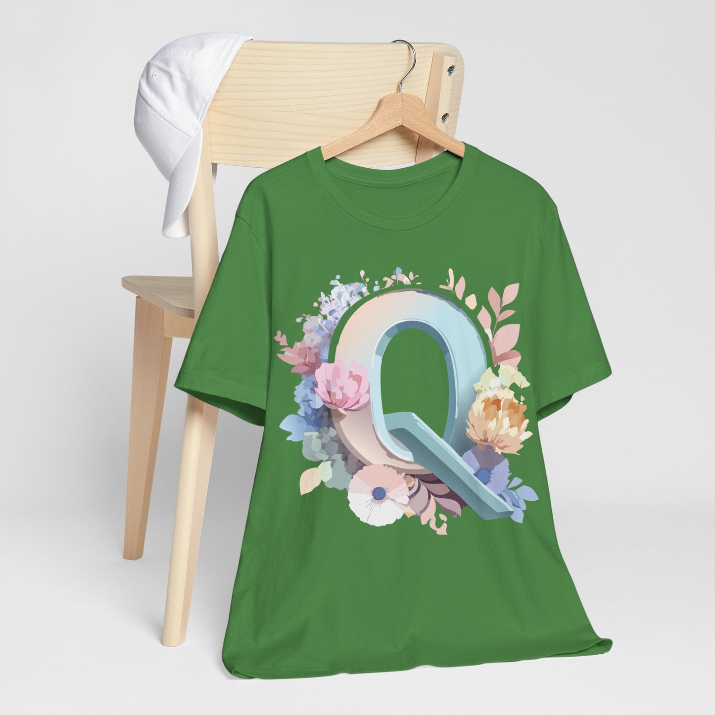 Letter Q Shirt Unisex Graphic Tee With Vintage Inspired Artwork By Adelpha Premium Quality
