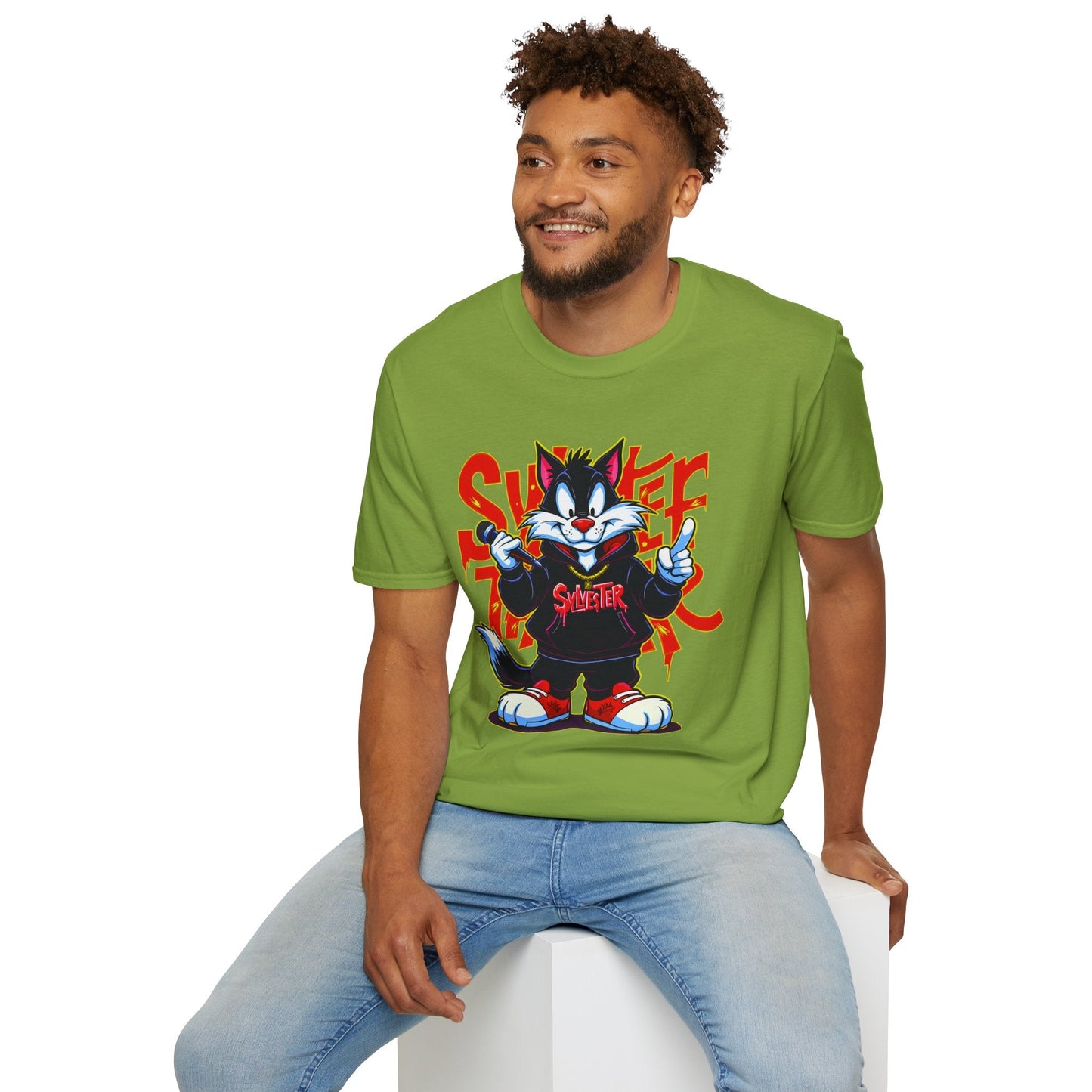 Gildan Softstyle Unisex T Shirt 100 Percent Ring Spun Cotton Cartoon Animation And Funny Animals Tee