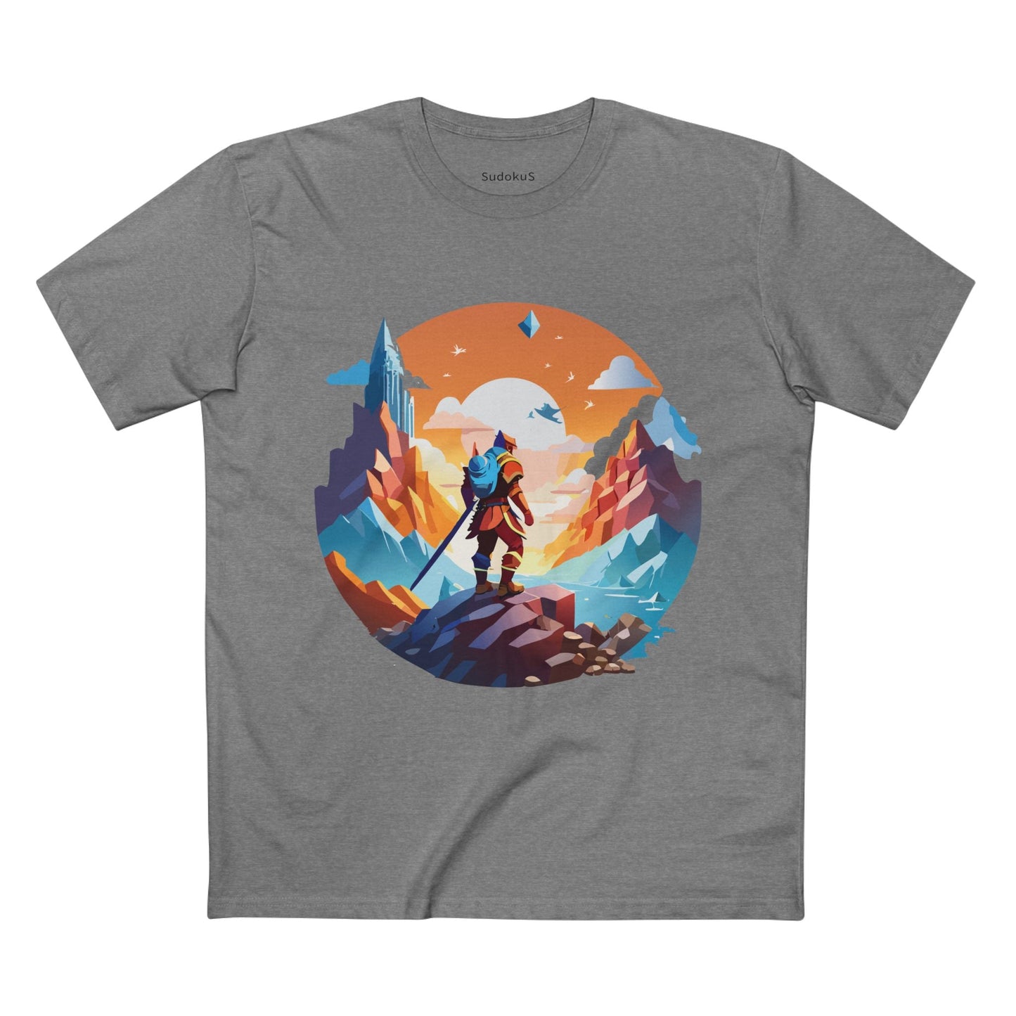 Adventures Graphic Unisex 100 Cotton Staple Tee 14