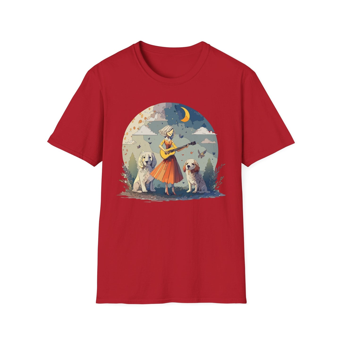 Womens Graphic T Shirts Art Design Tee Softstyle Gildan 64000 100 Percent Cotton