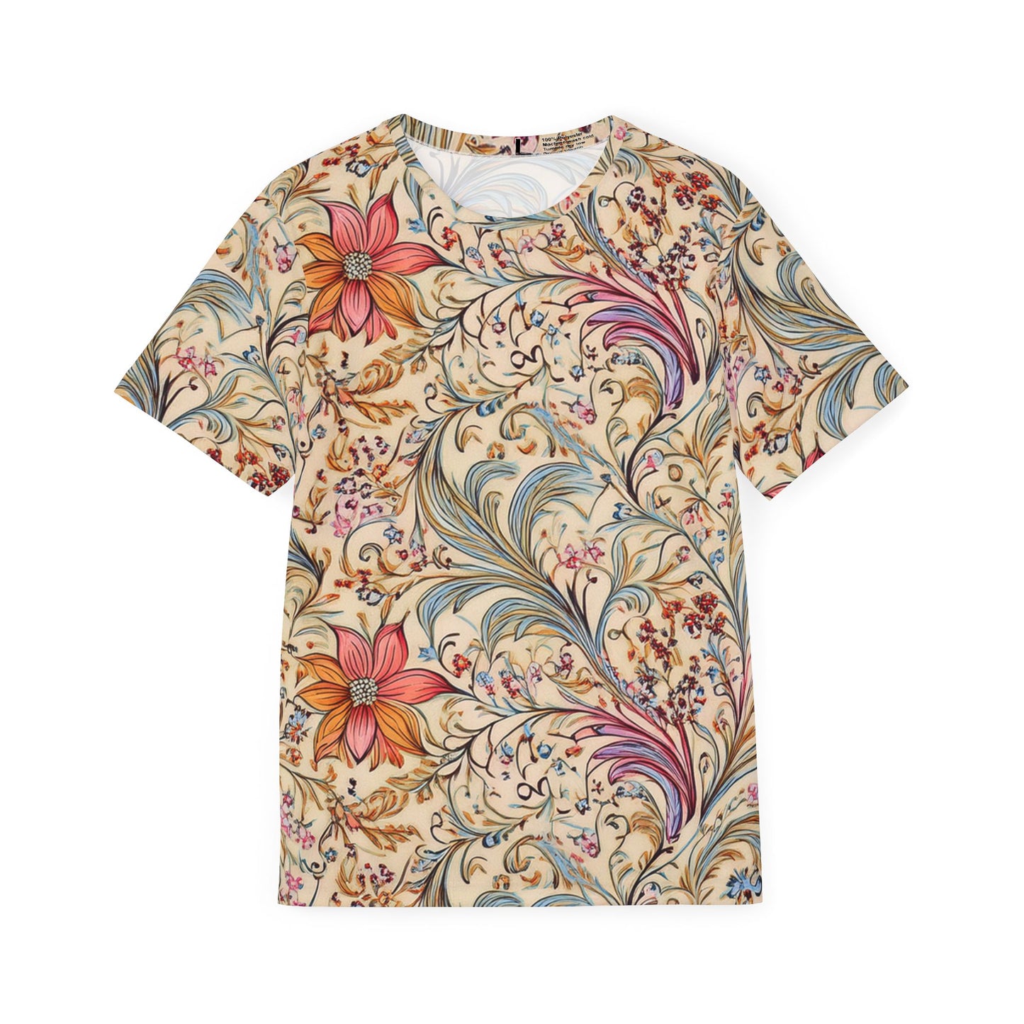 Unisex Floral Shirt, Floral Tee Shirt, Floral T-Shirt, T Shirt with Flowers 25