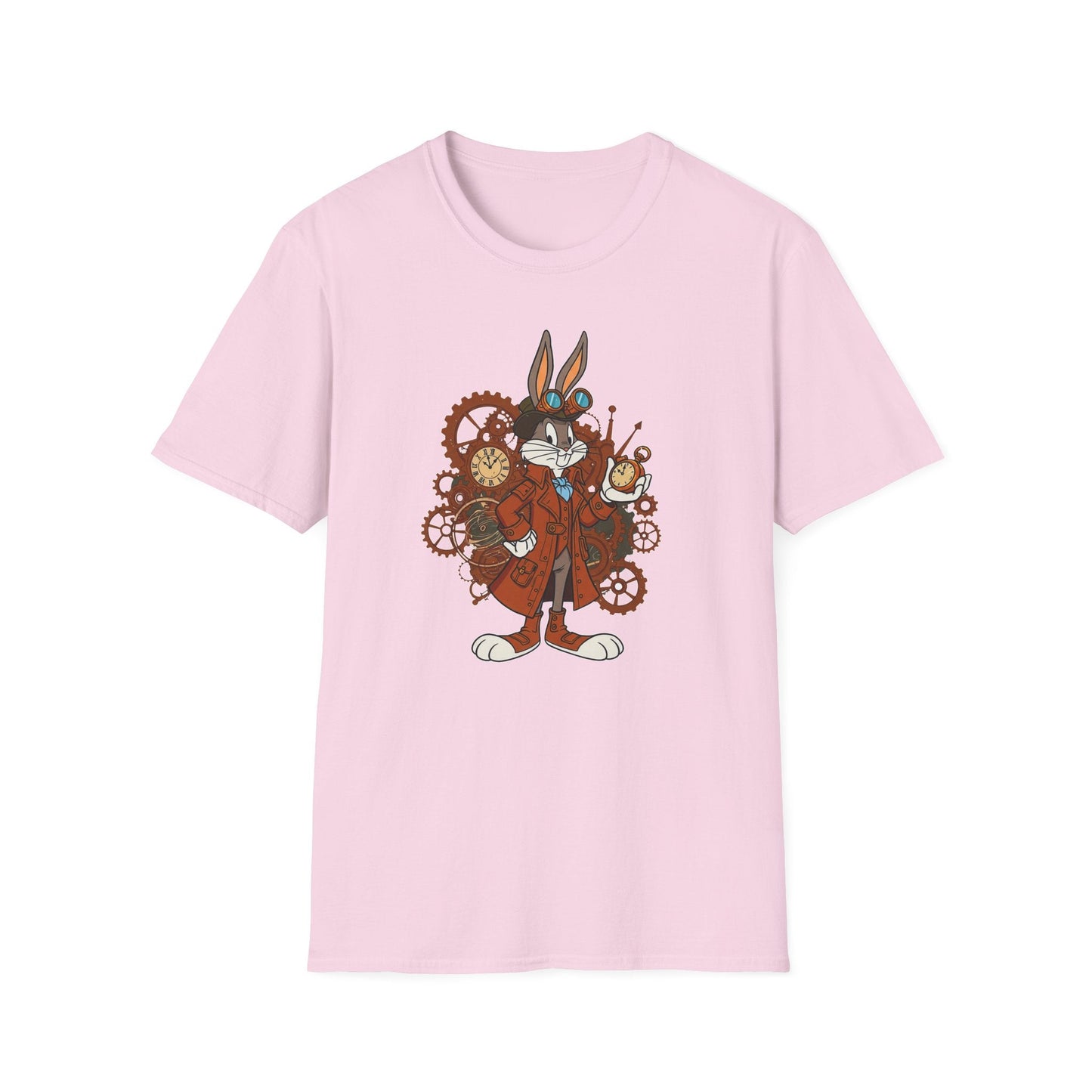 Bugs Bunny Shirt Unisex T Shirt Cartoon Tee 100 Percent Cotton Gildan Softstyle Graphic Tee