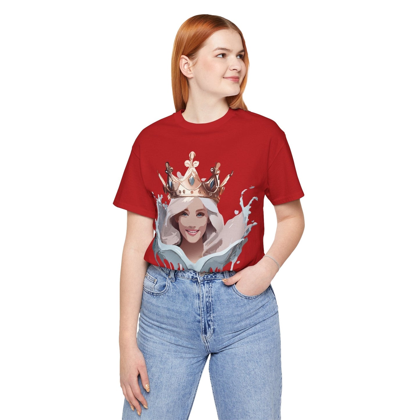 Queen Graphic T Shirt Unisex Vintage Art Tee From Adelpha With Original Artwork Details