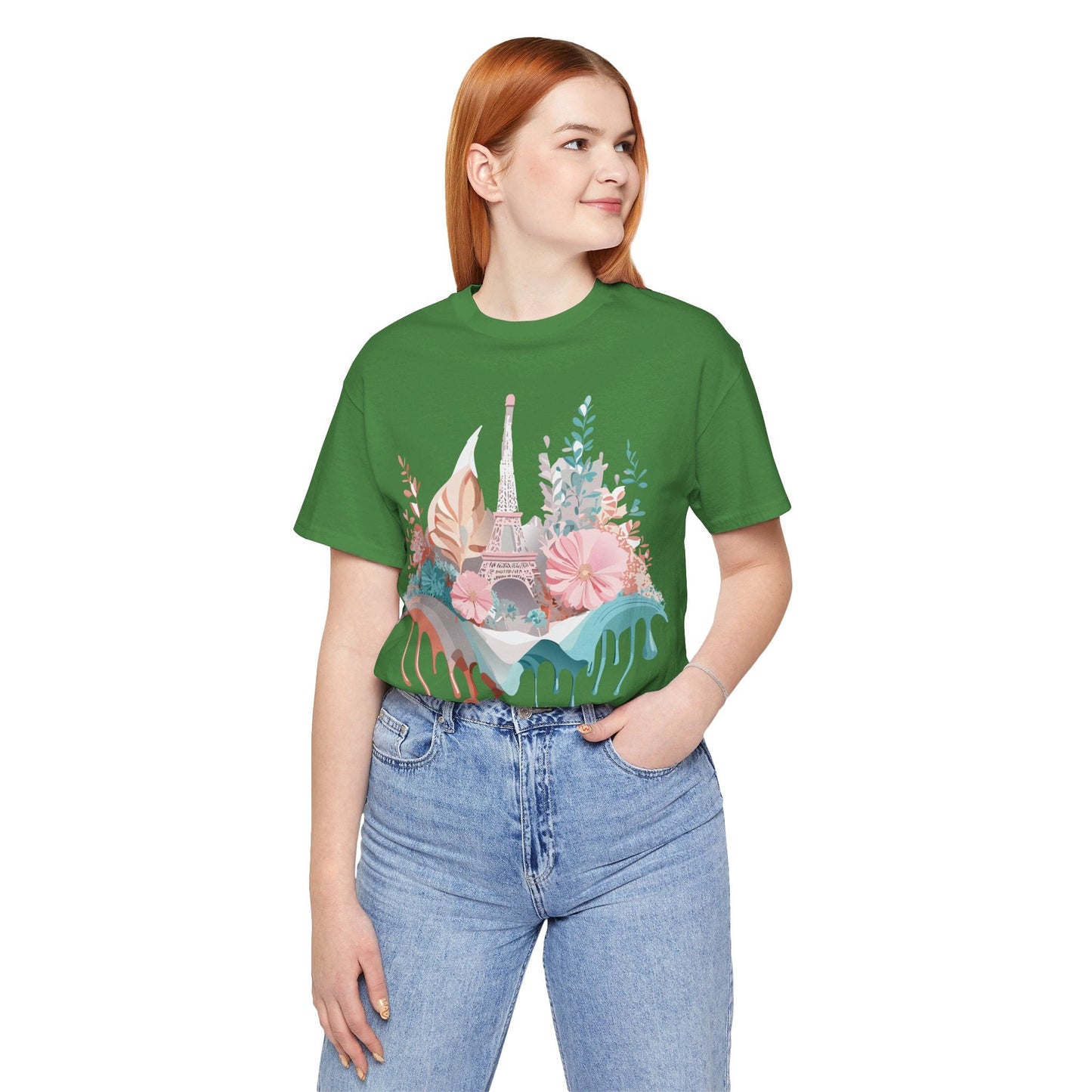 Unisex Paris Graphic T Shirt By Adelpha Vintage Inspired Art Tee Short Sleeve Casual Wear