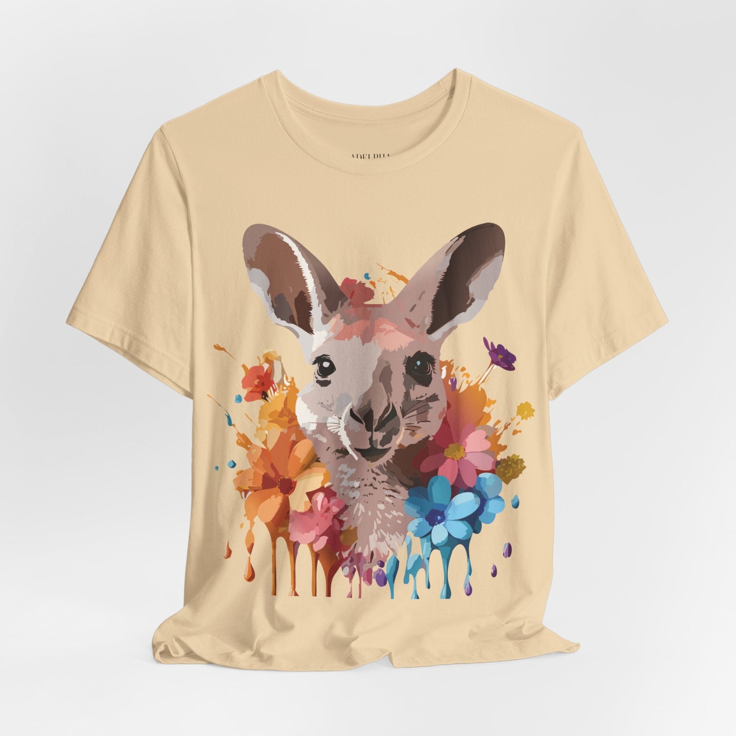 Kangaroo Graphic T Shirt Unisex Adelpha Art Design Tee Vintage Inspired Artwork For Everyday Style