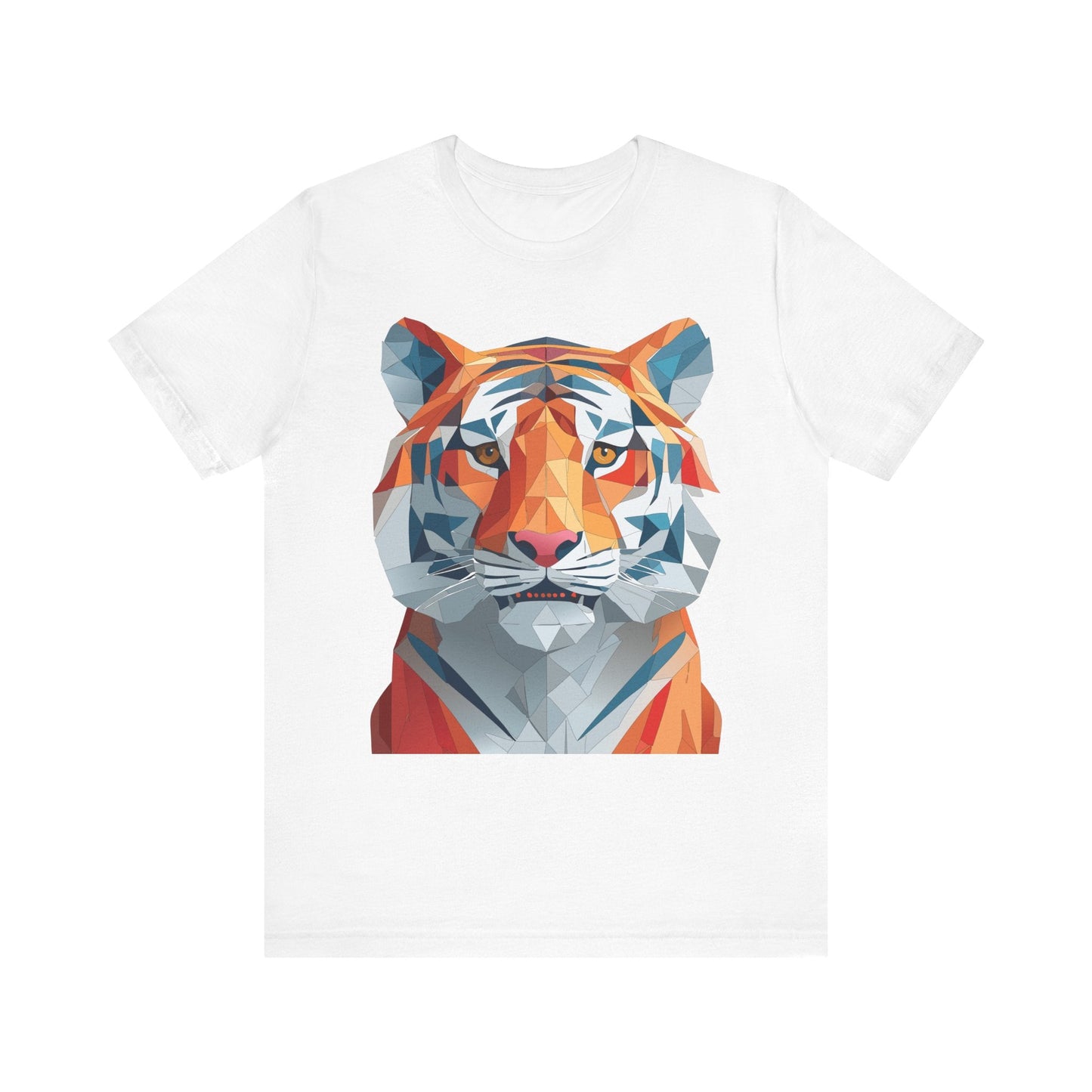 Unisex Animal Shirt With Art Design And Wildlife Theme Short Sleeve Tee For Everyday Wear