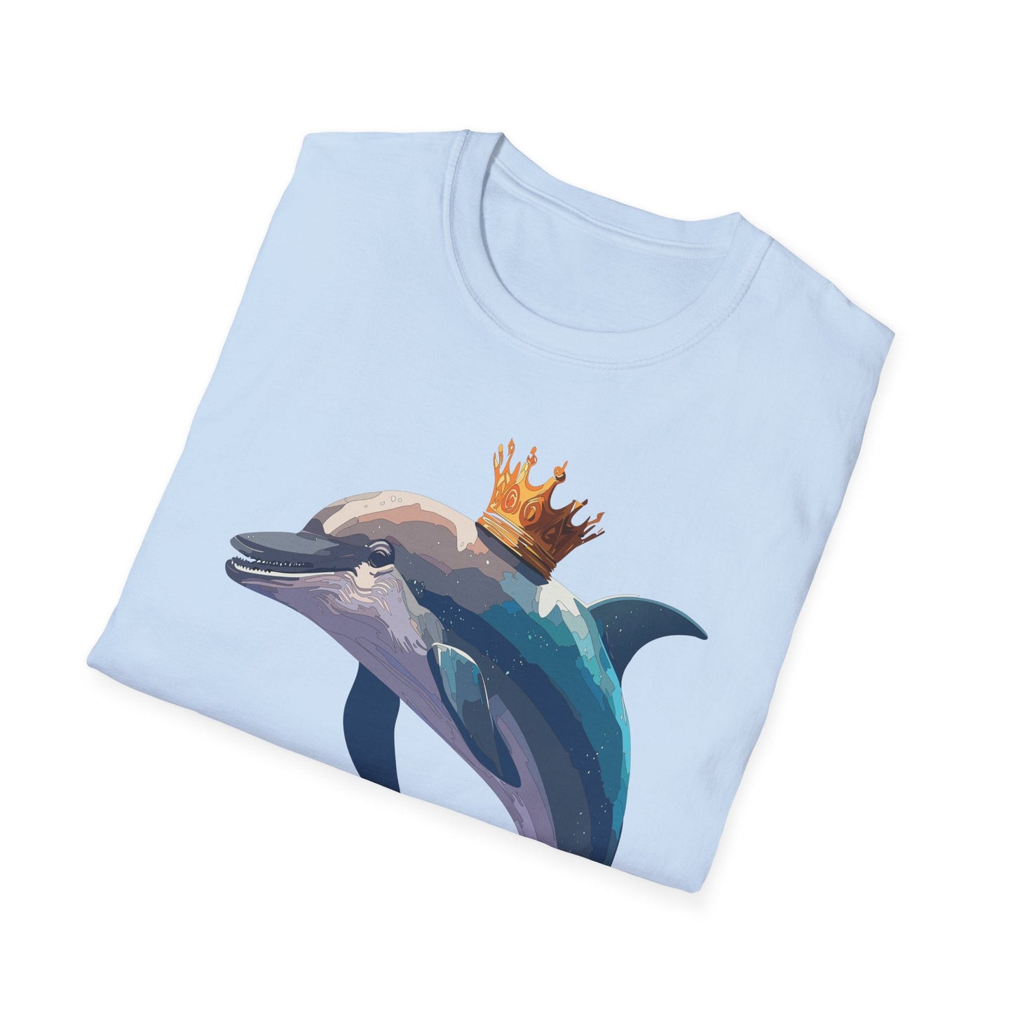 Dolphin Shirts Unisex Gildan Softstyle 64000 100 Percent Cotton Tee For Animal Lovers