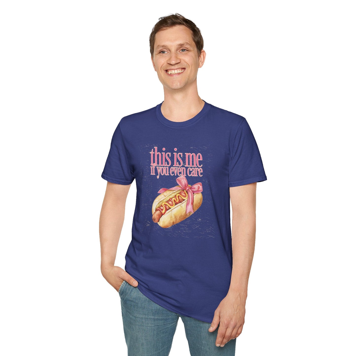 Funny Food T Shirt Unisex Softstyle Tee with Art Design Gildan 64000 100 Percent Ring Spun Cotton Lightweight Comfort