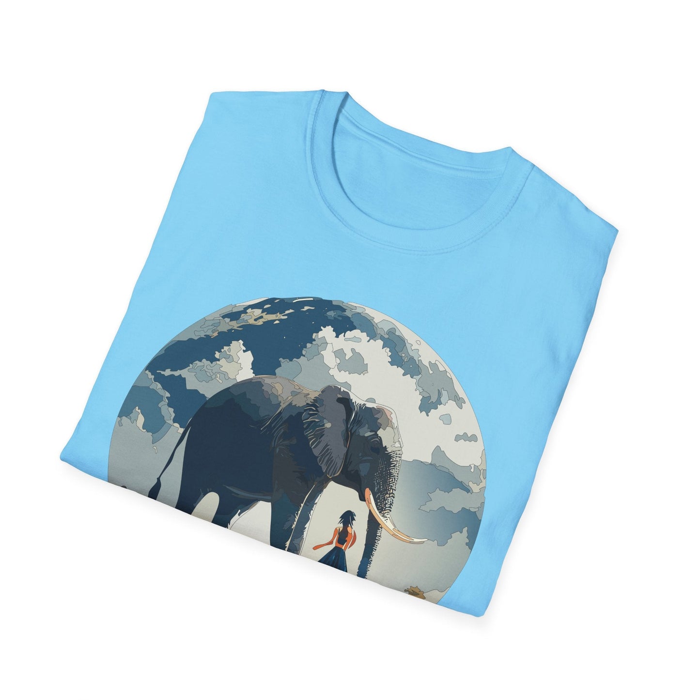 Womens Graphic T Shirt Art Design Tee Softstyle Gildan 64000 100 Percent Ring Spun Cotton