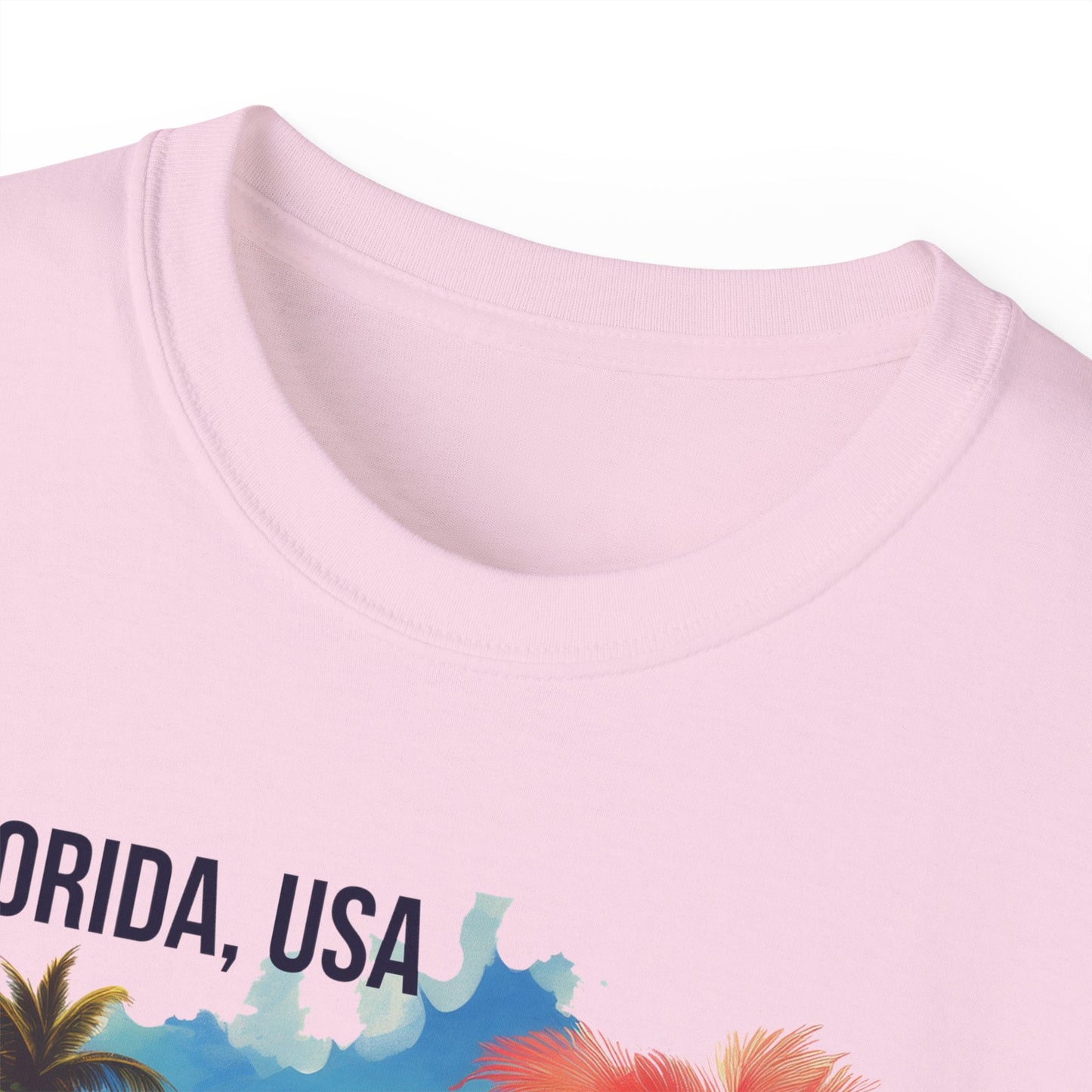 Florida Graphic Unisex Cotton T‑Shirt 1