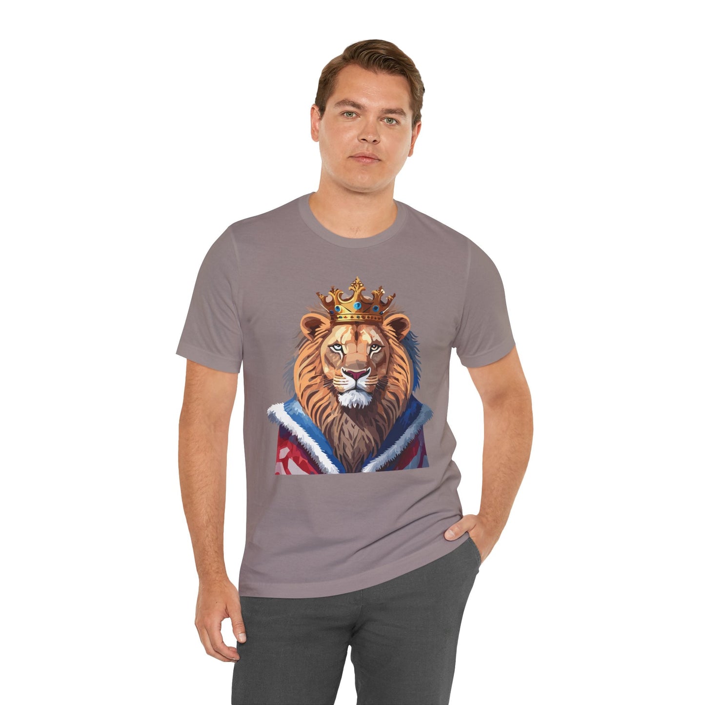 Unisex Animal T Shirt With Art Design Wild Animals Shirt Gildan Softstyle 64000 Cotton