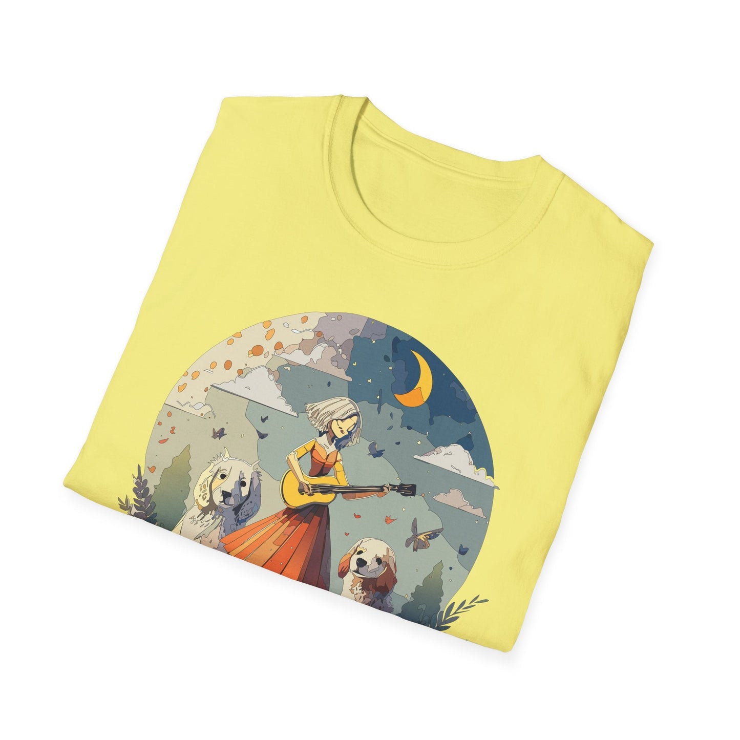 Womens Graphic T Shirts Art Design Tee Softstyle Gildan 64000 100 Percent Cotton