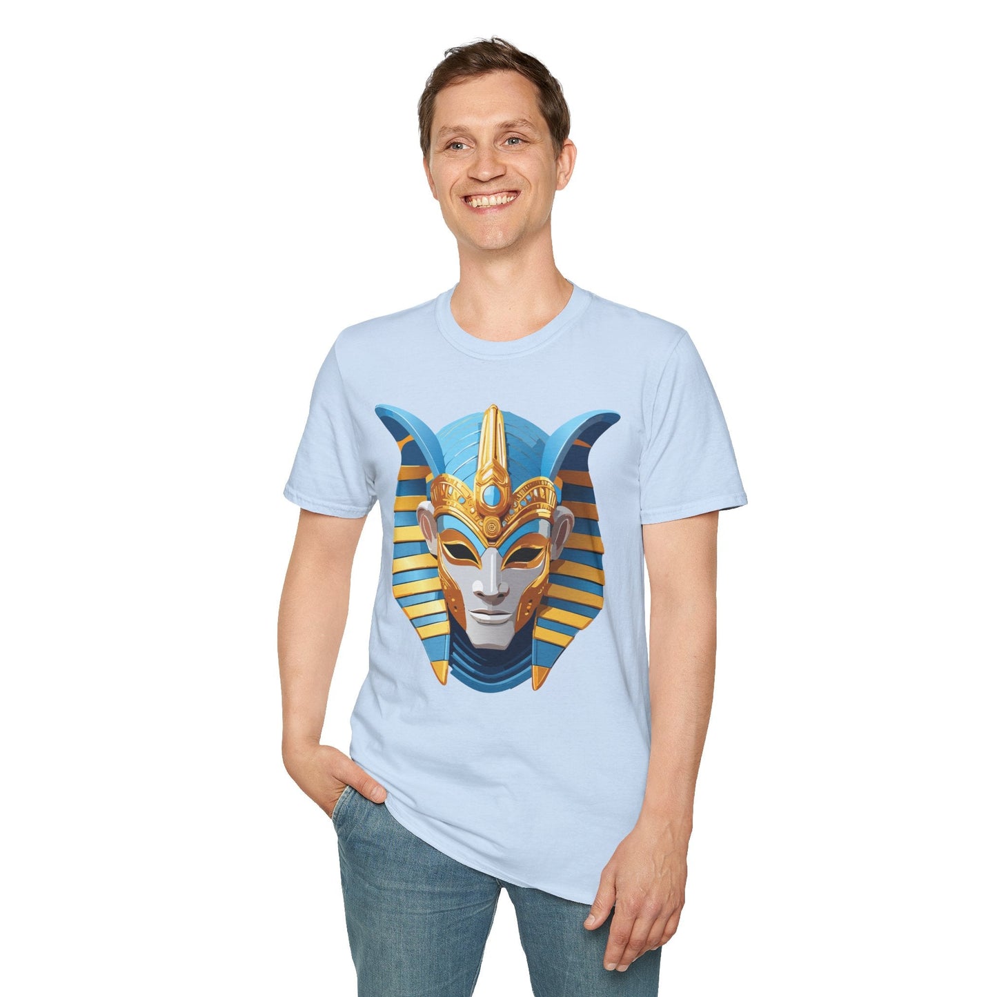 Mask Tee Shirt Unisex Masquerade Tee Gildan Softstyle 64000 100 Percent Cotton Breathable