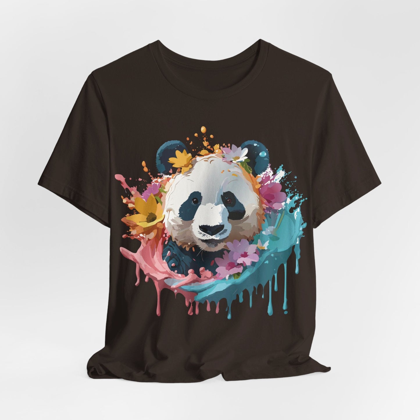 Adelpha Panda Graphic Tee Unisex Short Sleeve Vintage Inspired Artwork Shirt Premium Quality