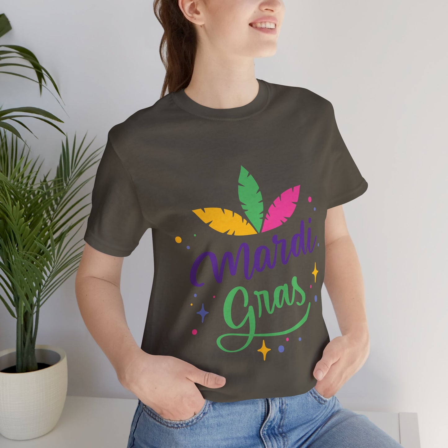 Camiseta unisex de algodón para carnaval