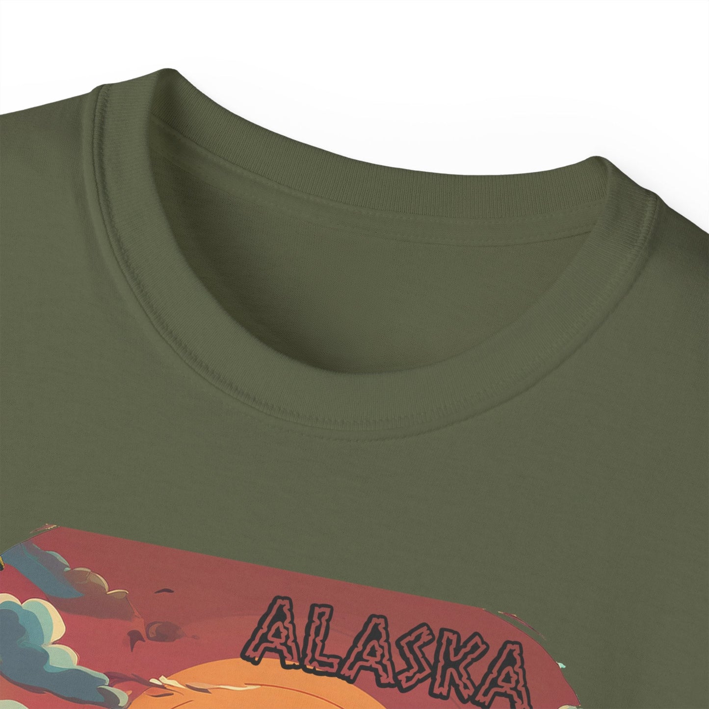 Alaska Graphic Unisex Cotton T‑Shirt 3