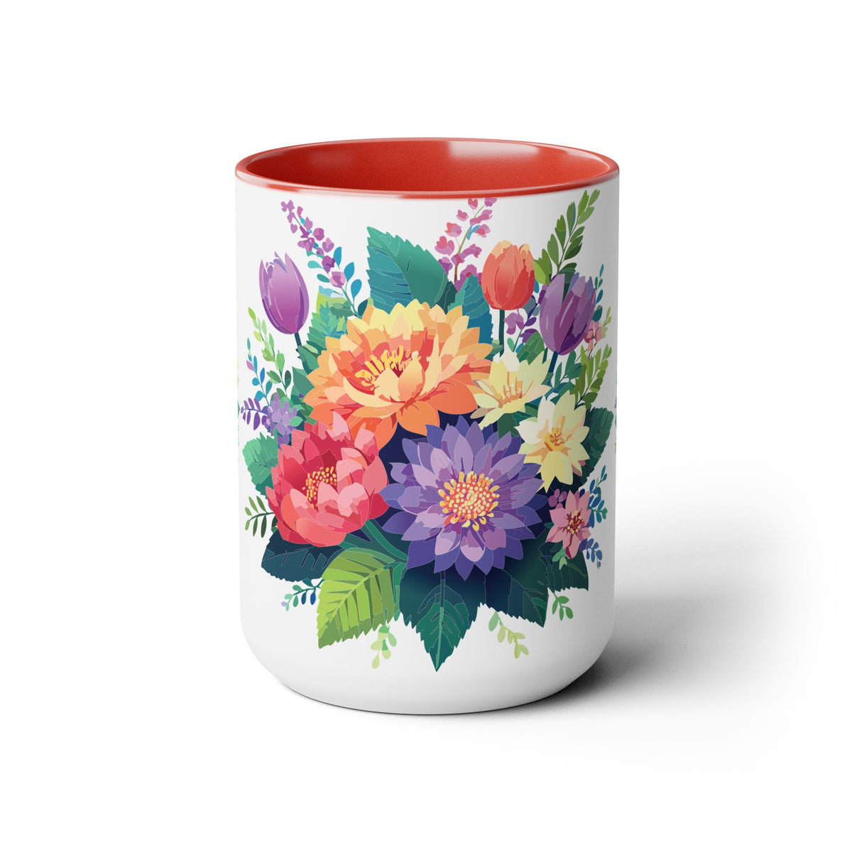 Floral Mug, Floral Cup