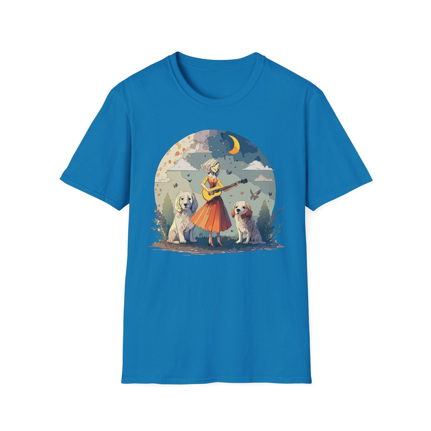 Womens Graphic T Shirts Art Design Tee Softstyle Gildan 64000 100 Percent Cotton