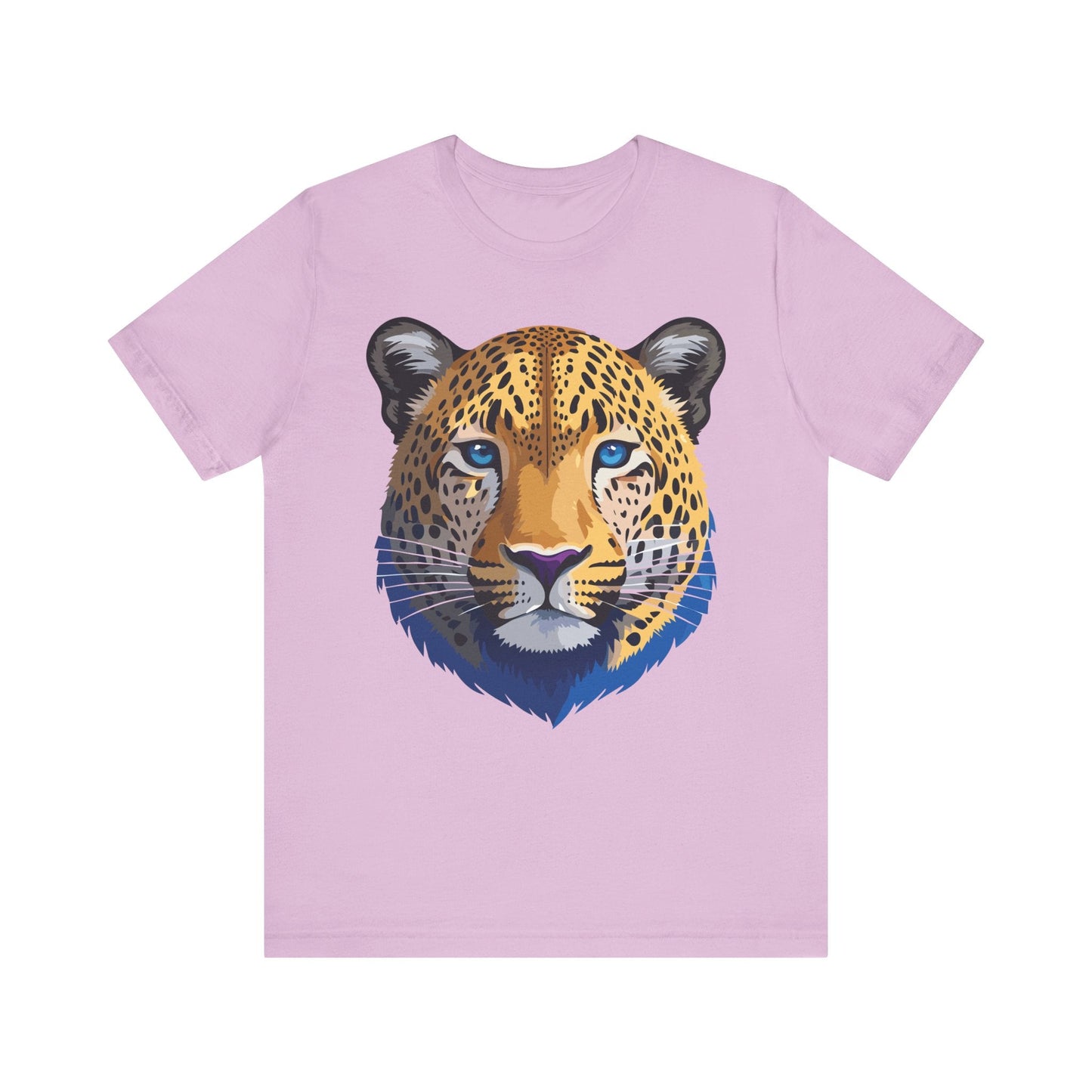 Unisex Animal Graphic Tee Shirt With Wildlife Art Design For Everyday Comfort Short Sleeve