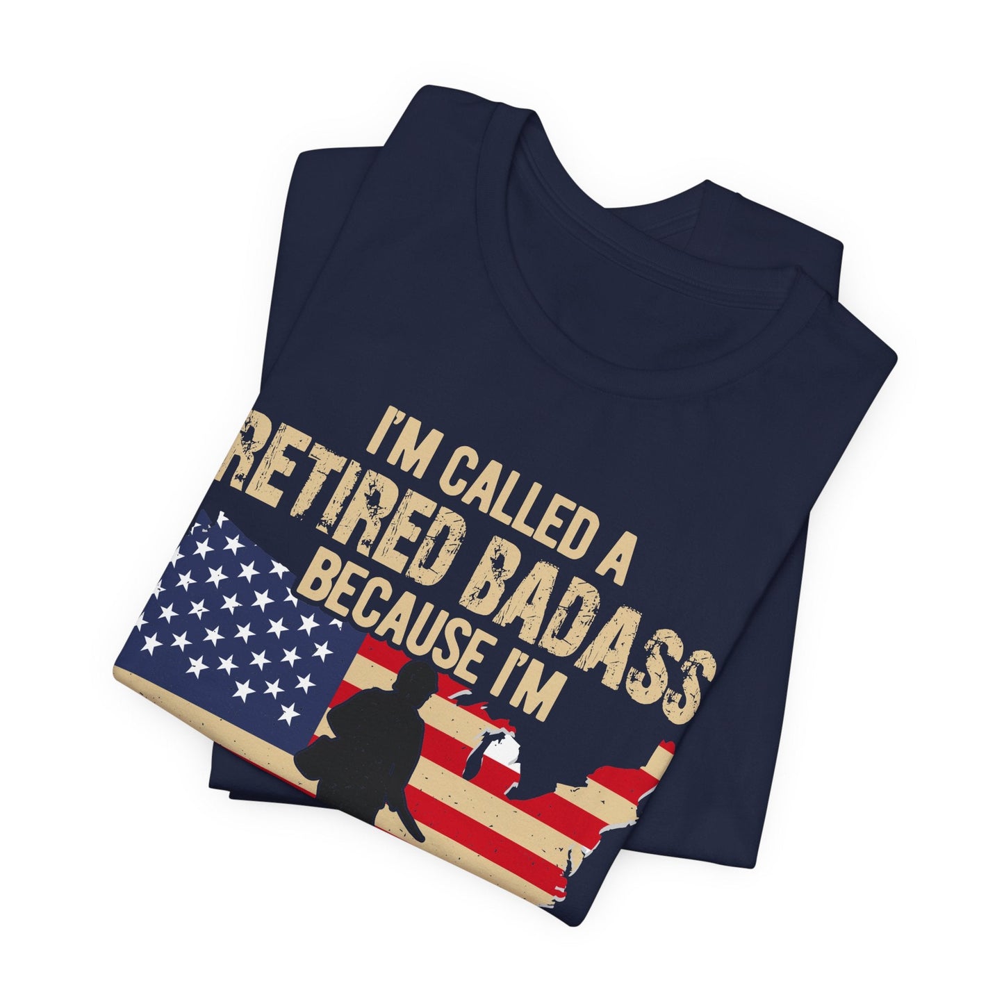 Army Veteran Patriotic Graphic Design Unisex Cotton T-Shirt v22