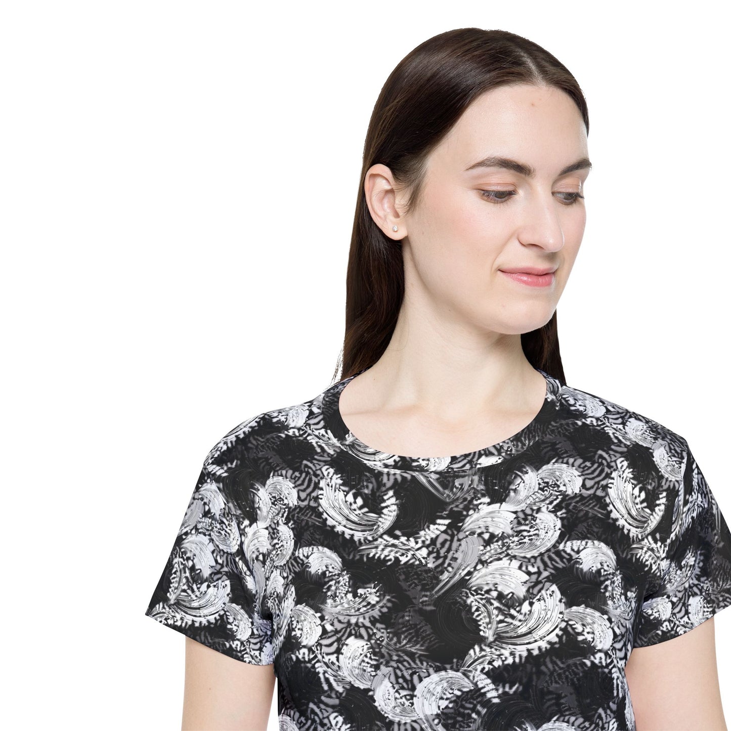 Abstract Print Shirt, Shirt with Abstract Print