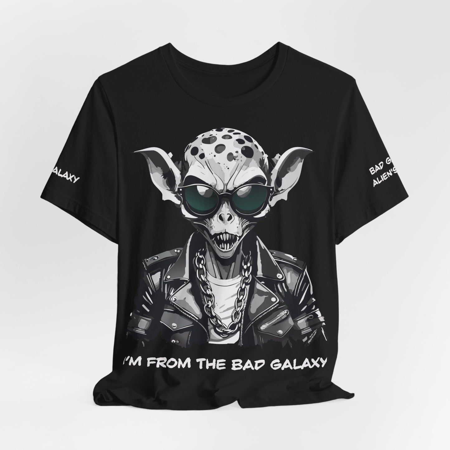 Alien Tee Shirt From Bad Galaxy Made To Order Lightweight 100 Cotton Tee With Eco Inks Free Shipping