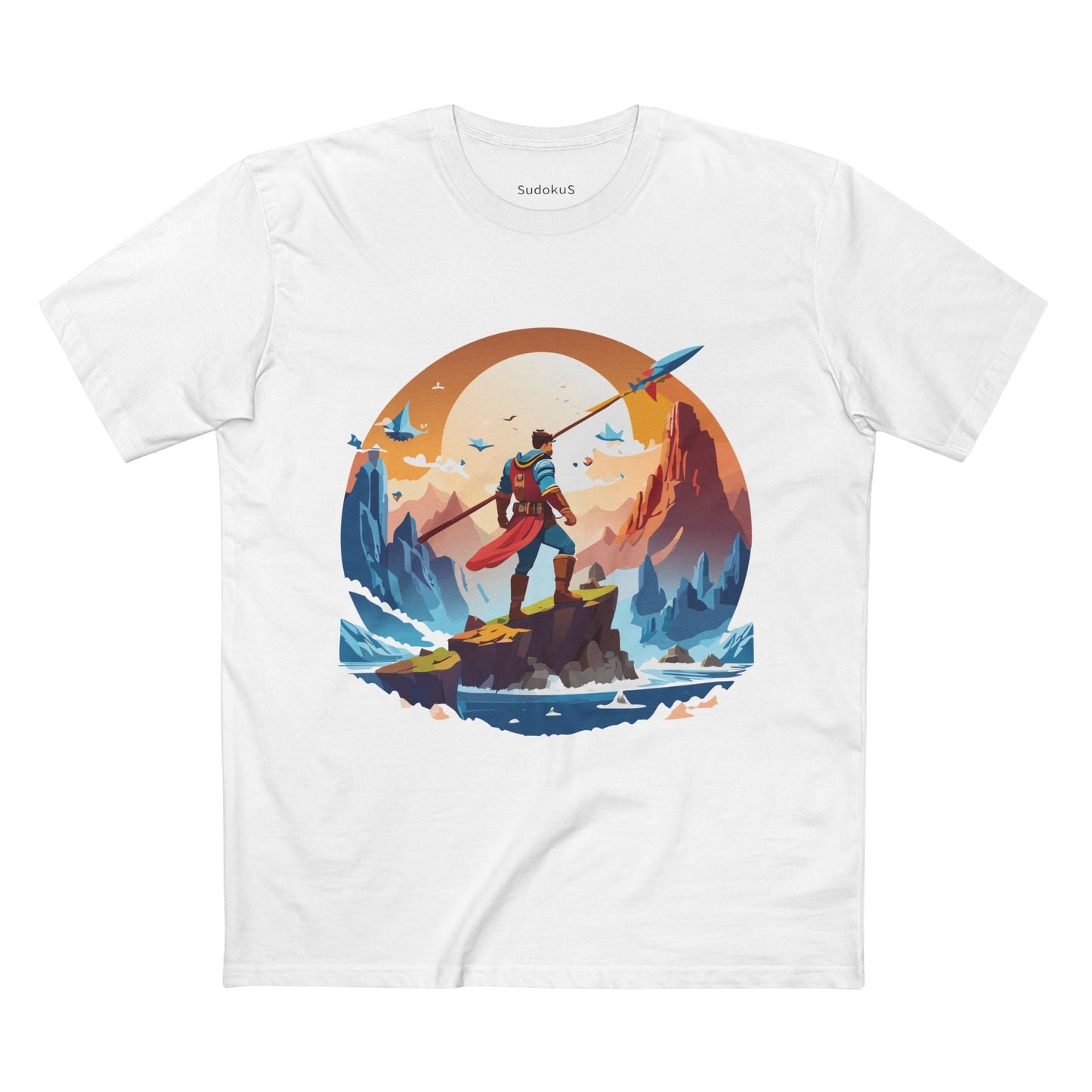 Adventures Graphic Unisex 100 Cotton Staple Tee 12