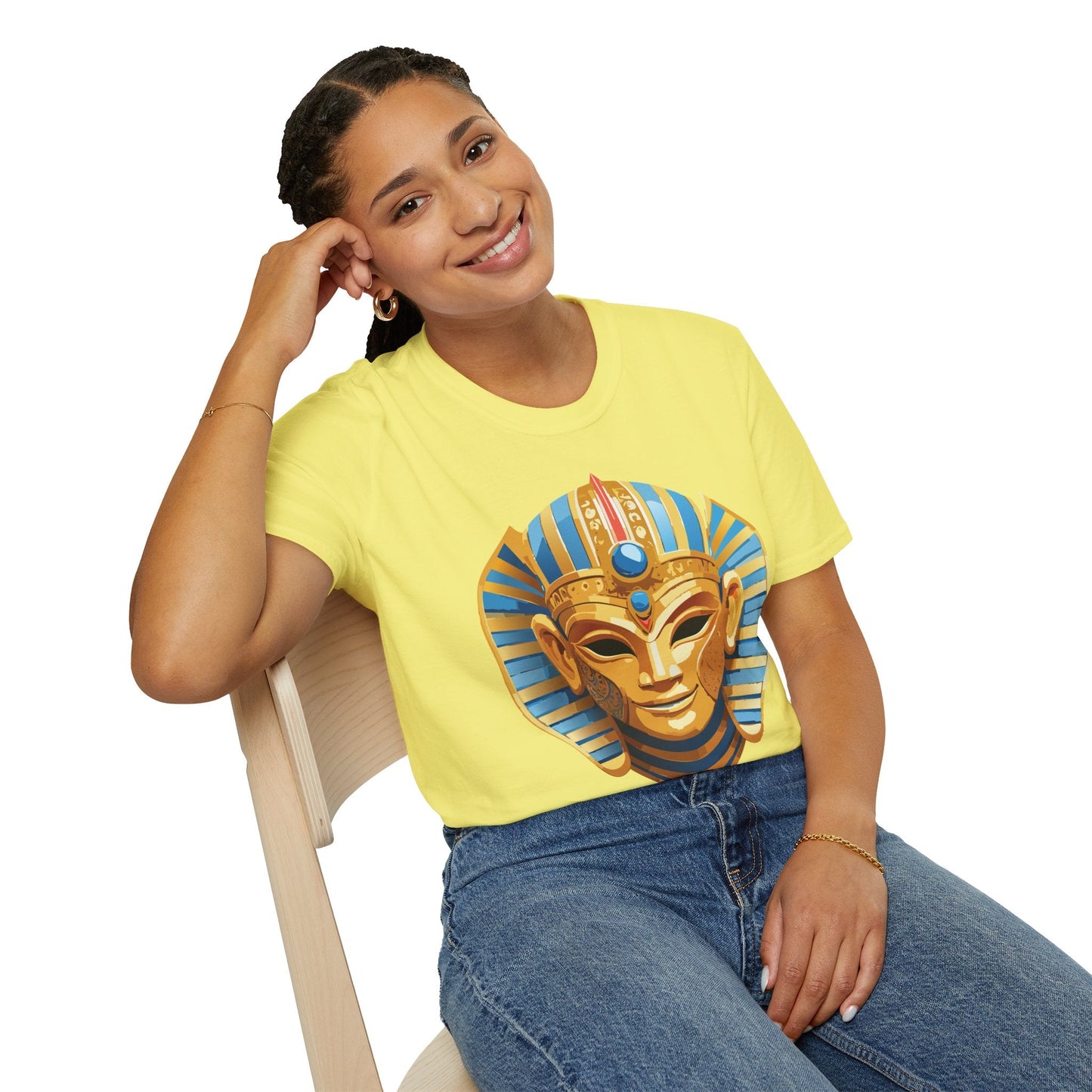 Mask Tee Shirt Unisex Masquerade Tee Softstyle Ring Spun Cotton Comfort For Everyday Wear