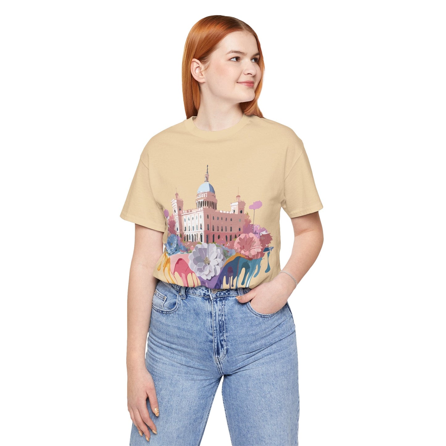 Adelpha Madrid Graphic T Shirt Unisex Short Sleeve Art Tee With Vintage Inspired Artwork