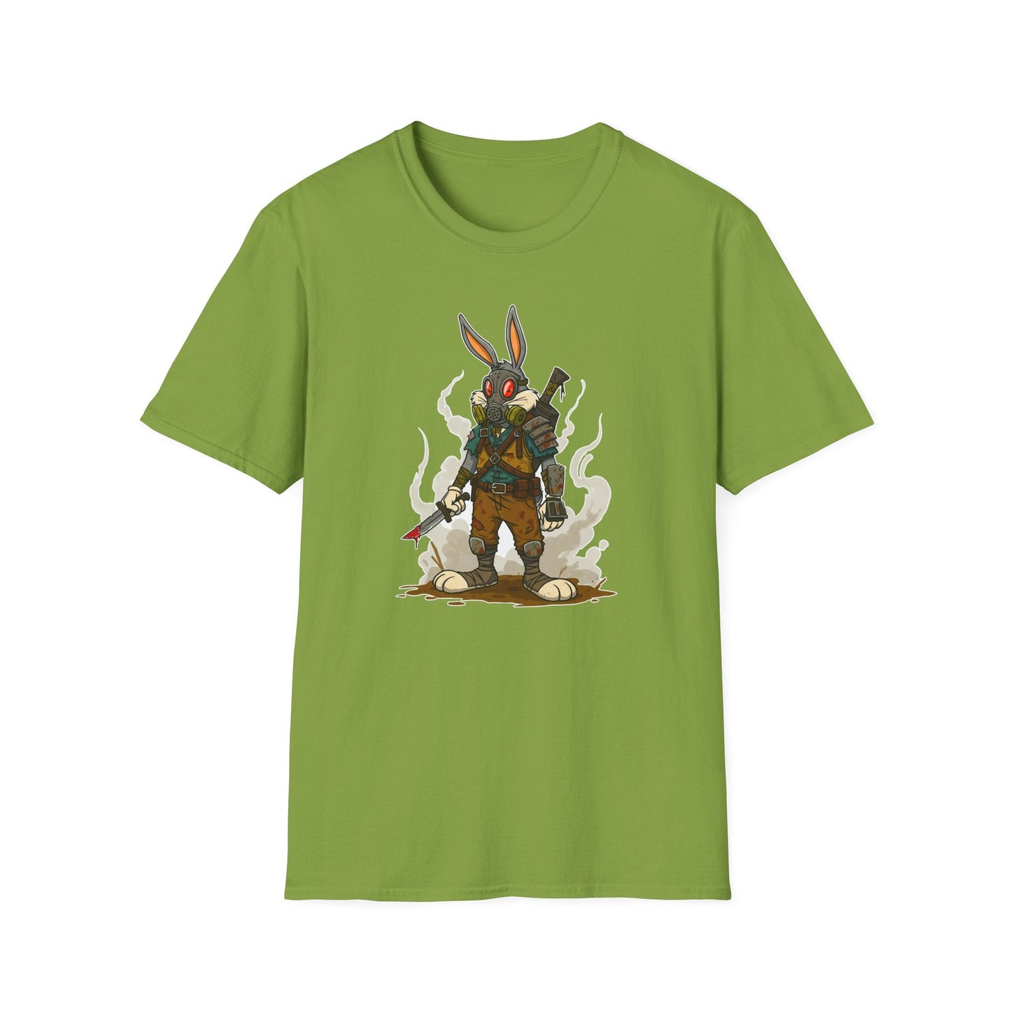Bugs Bunny T Shirt Unisex Softstyle Cotton Tee With Cartoon Animation Design Artwork