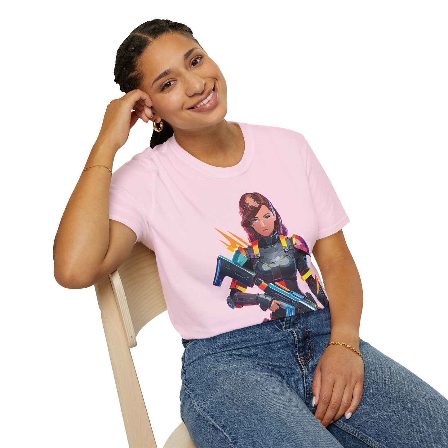 Robocop Graphic Unisex Cotton With Cyber Man Artwork Tee 8
