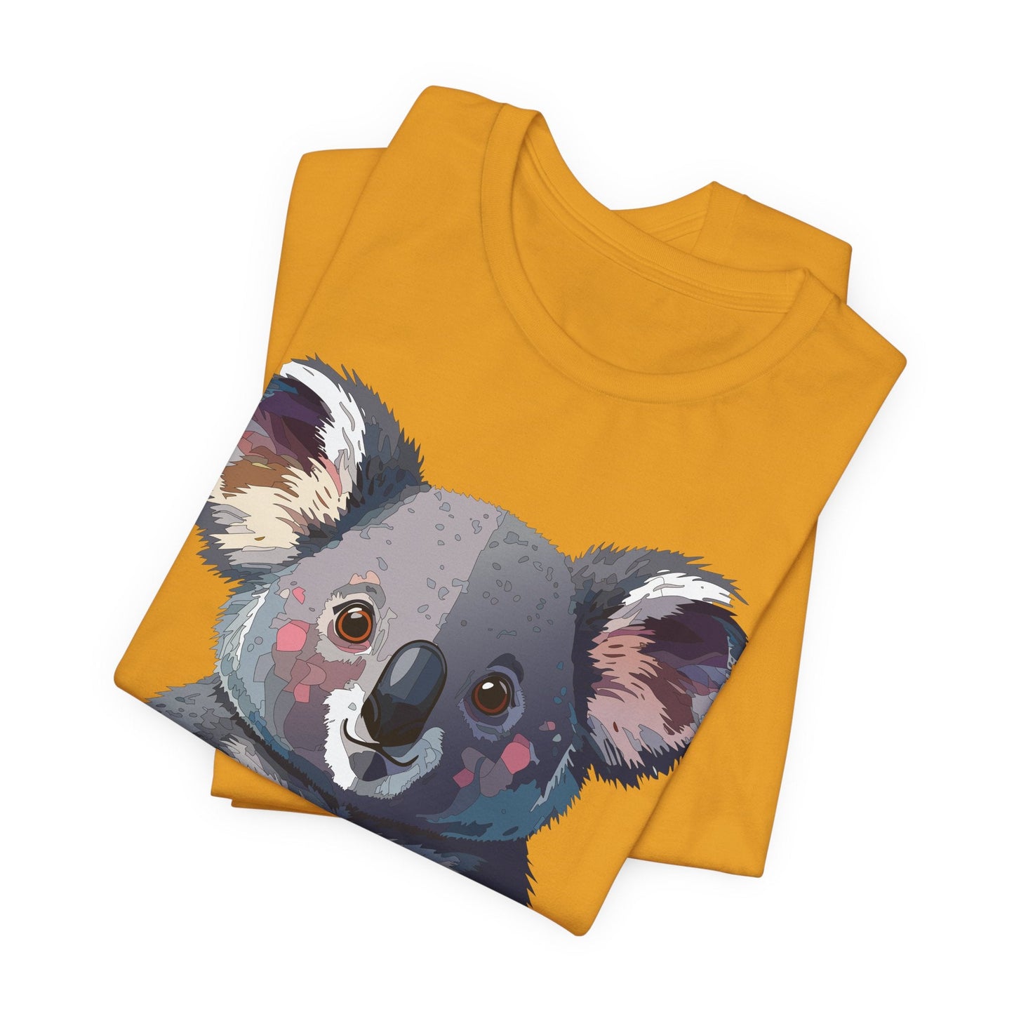 Unisex Animal Shirt With Animal Art Design Tee Wild Animals Short Sleeve Jersey Cotton