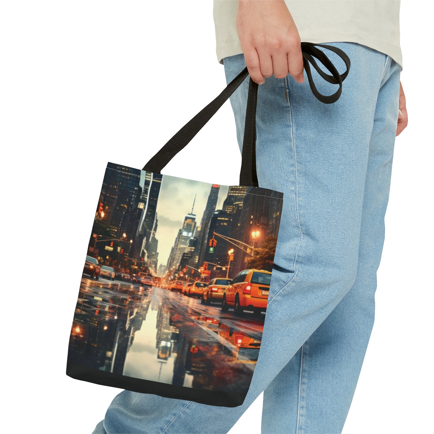 Canvas-Tasche mit New-York-City-Print 