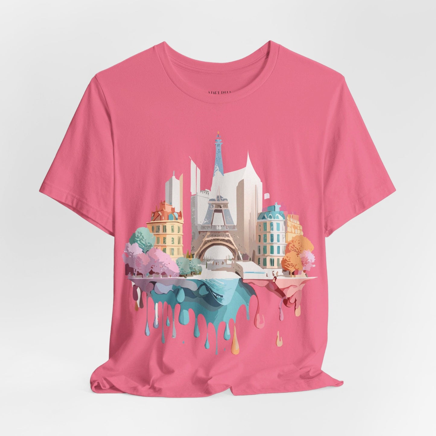 Adelpha Paris Graphic Tee Unisex Jersey Short Sleeve Vintage Inspired Artwork Collection