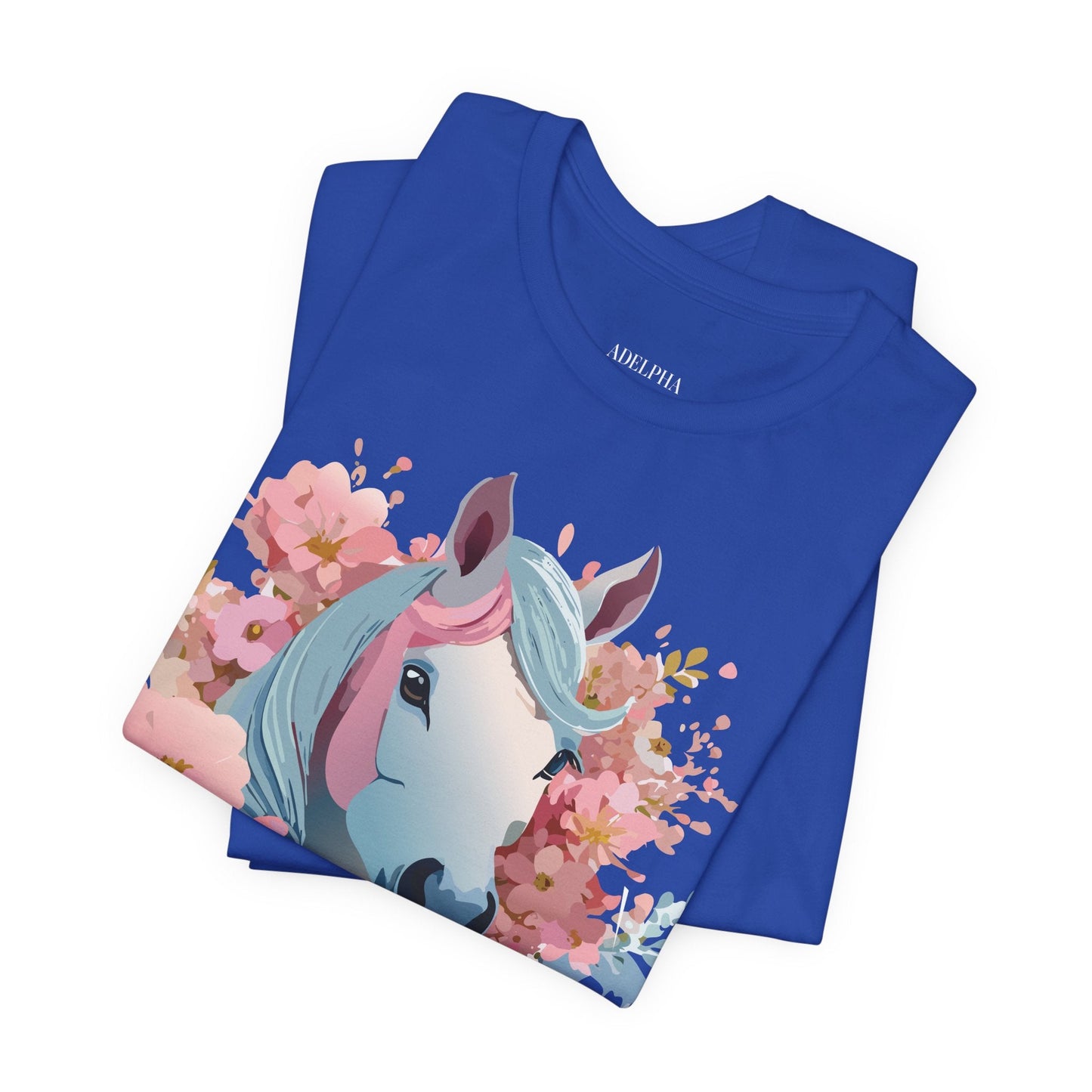 Horse Graphic Unisex 100 Cotton Vintage Animal Art T-Shirt 14