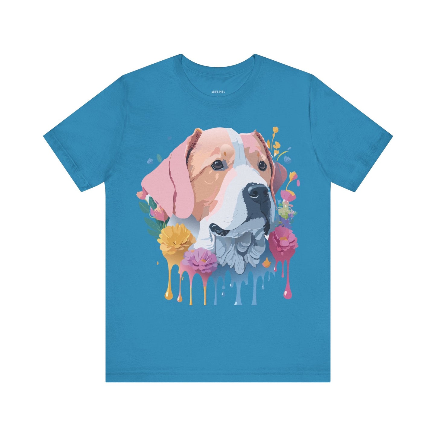 Dog Graphic Unisex 100 Cotton T-Shirt 9