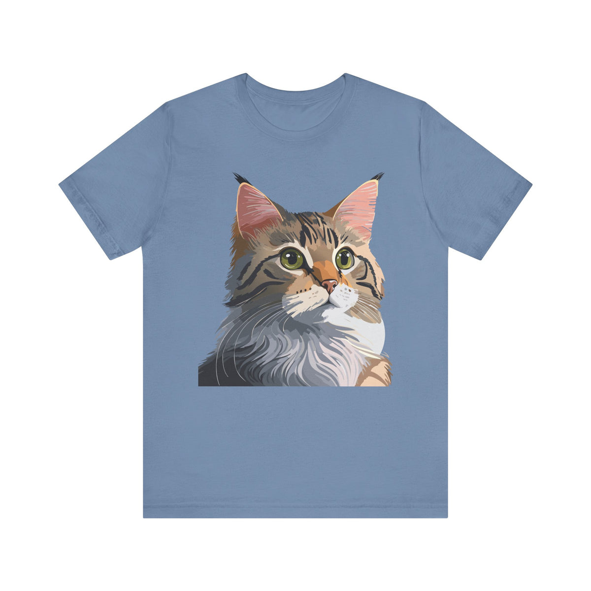 Wild Animals  Graphic Unisex Cotton Bella+Canvas Tee with Art Animal Design ab43