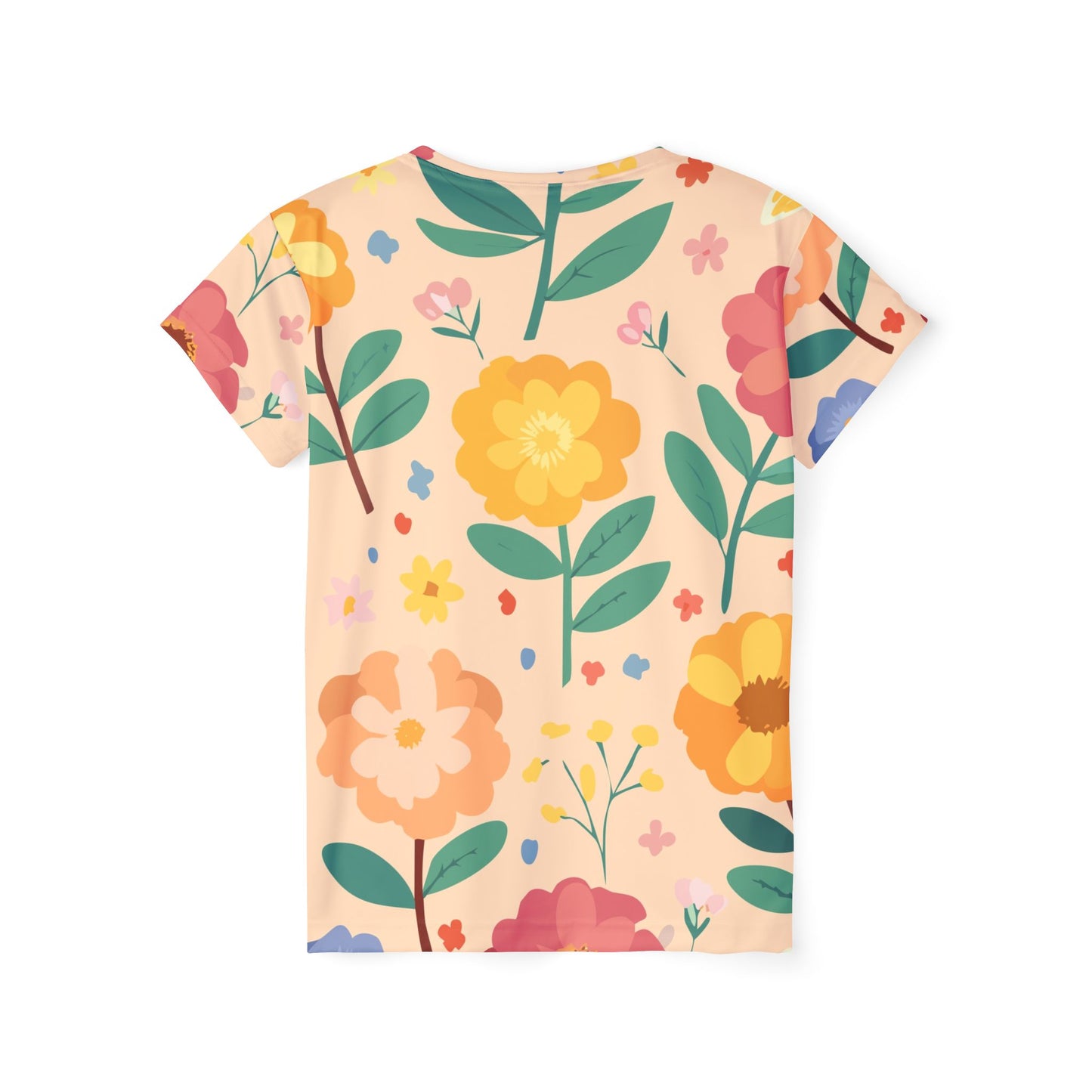 Floral Print Shirt, Shirt with Flowers