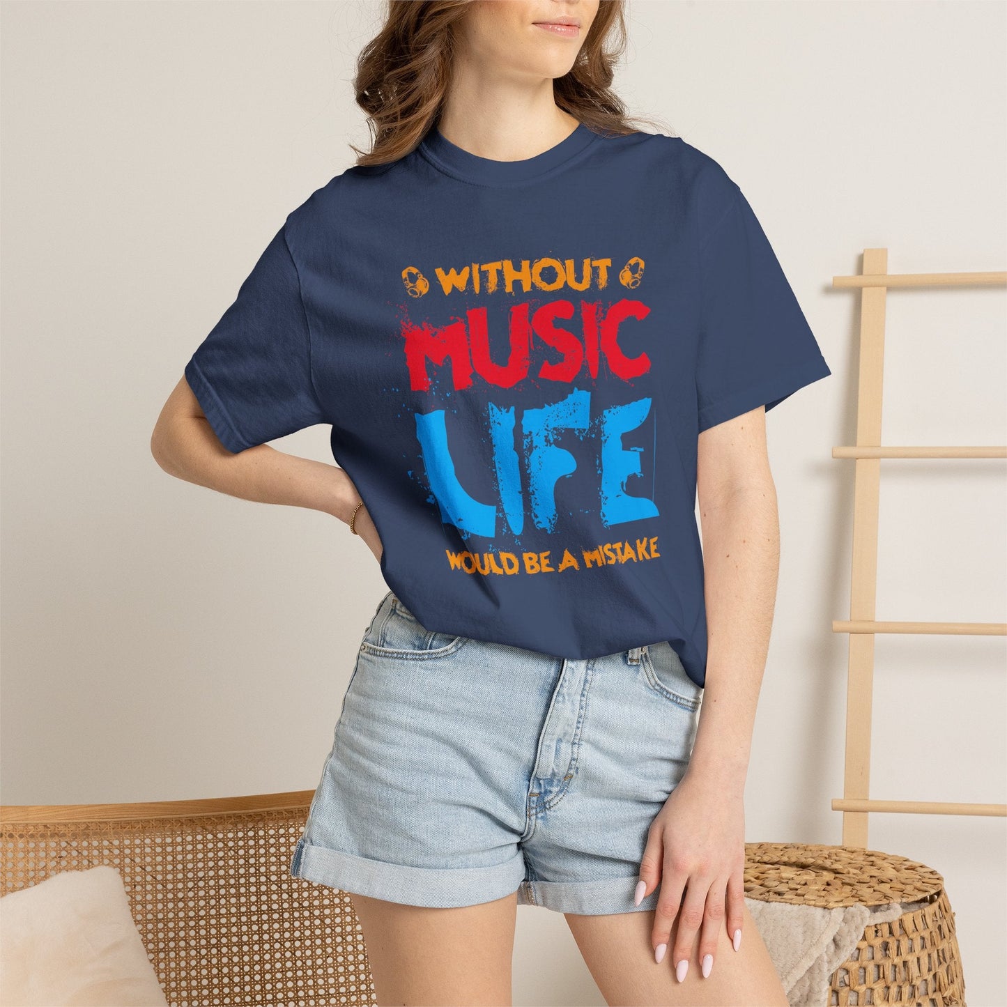 Music Graphic Design Unisex Cotton T-shirt 032