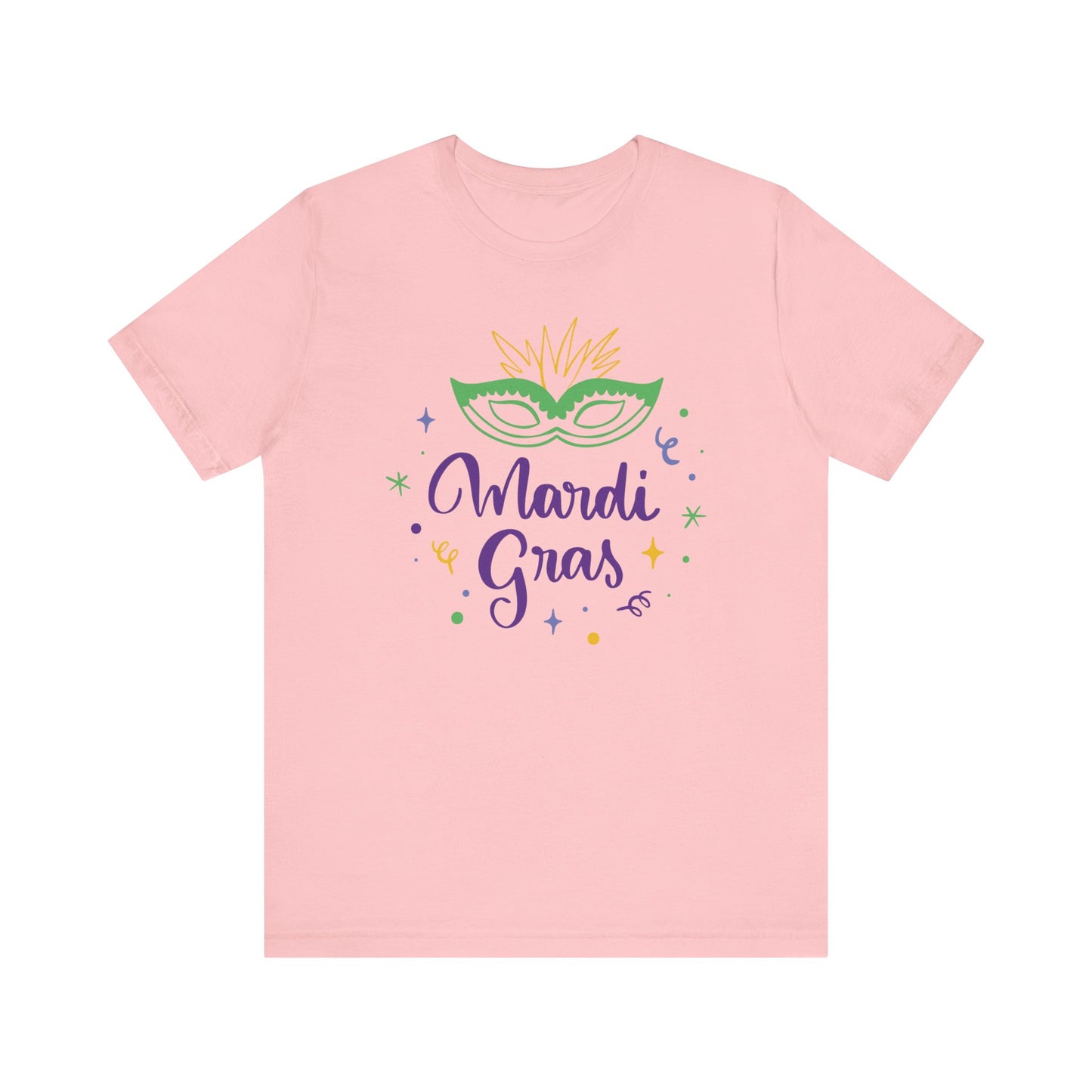 Tee-shirt en coton unisexe pour Mardi Gras