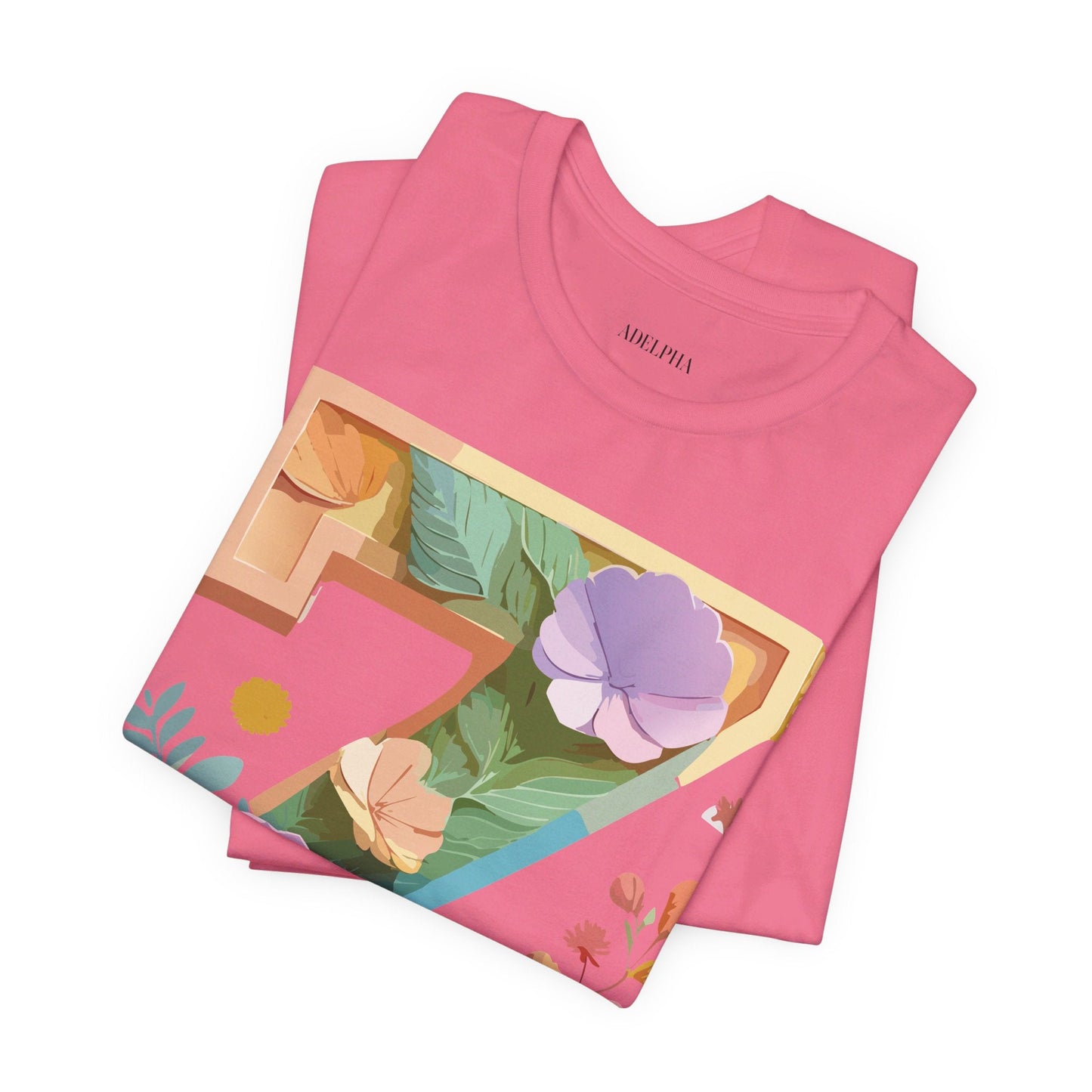 Unisex Letter Z Graphic Tee  Vintage Inspired Art Short Sleeve