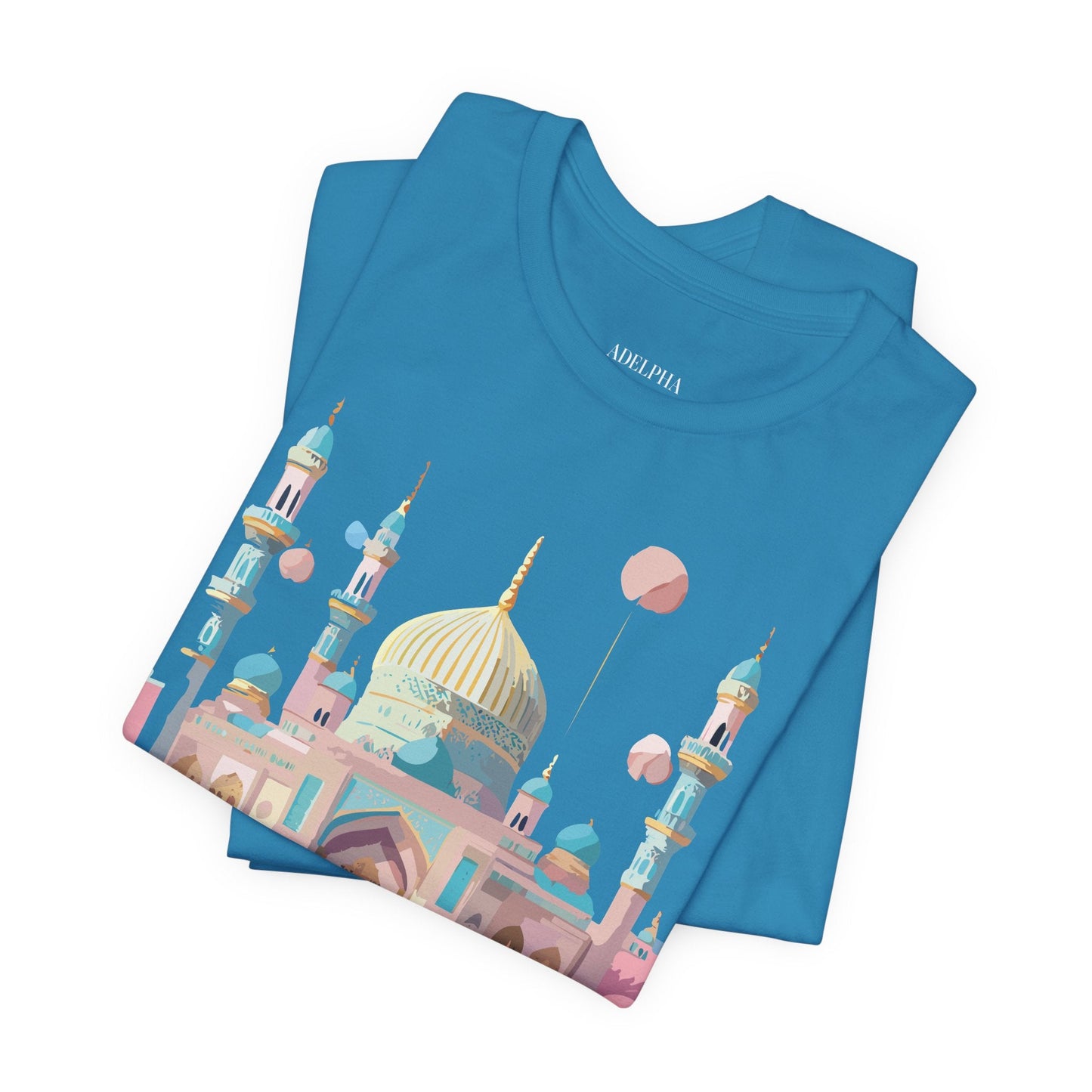 Tashkent Tourist Shirt Unisex Jersey Short Sleeve Graphic Tee By Adelpha Vintage Inspired Artwork
