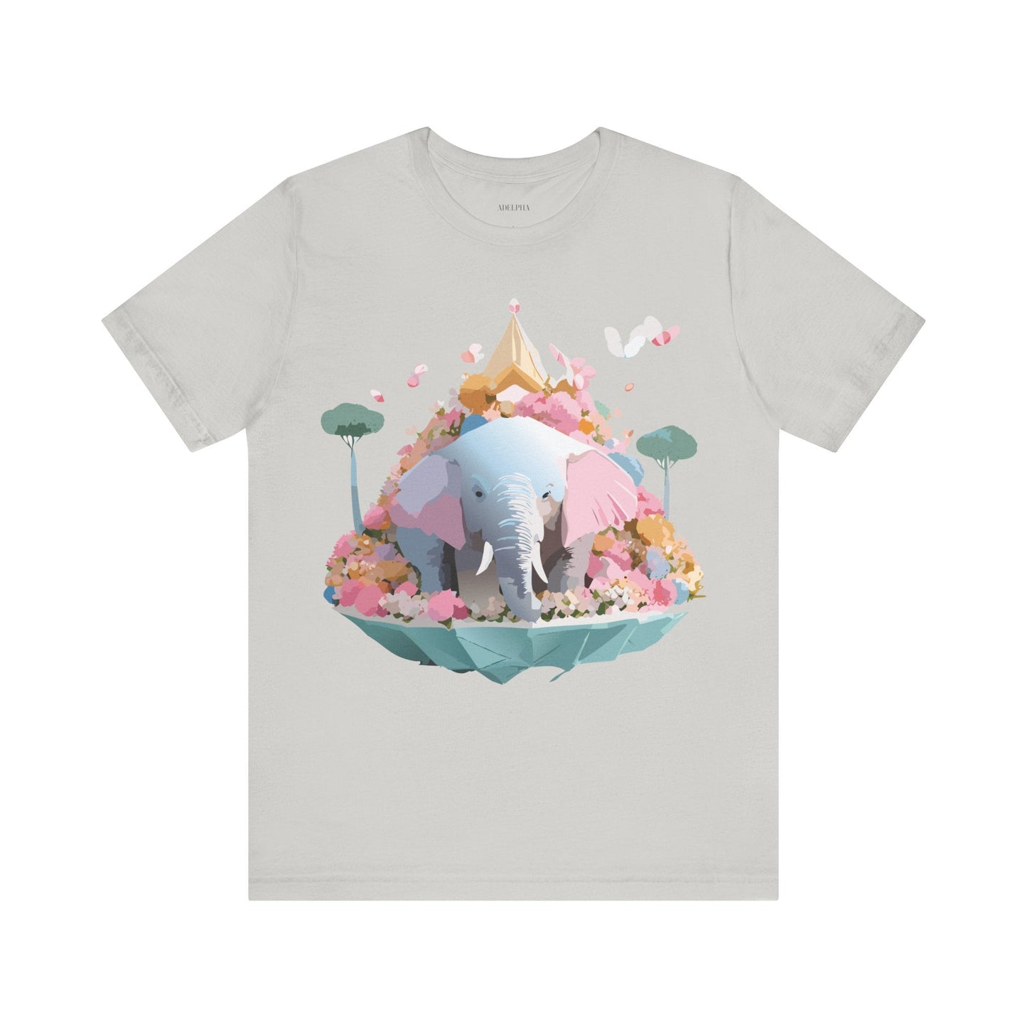 Elephant Graphic Unisex 100 Cotton Jersey Vintage Art Design Tee 19