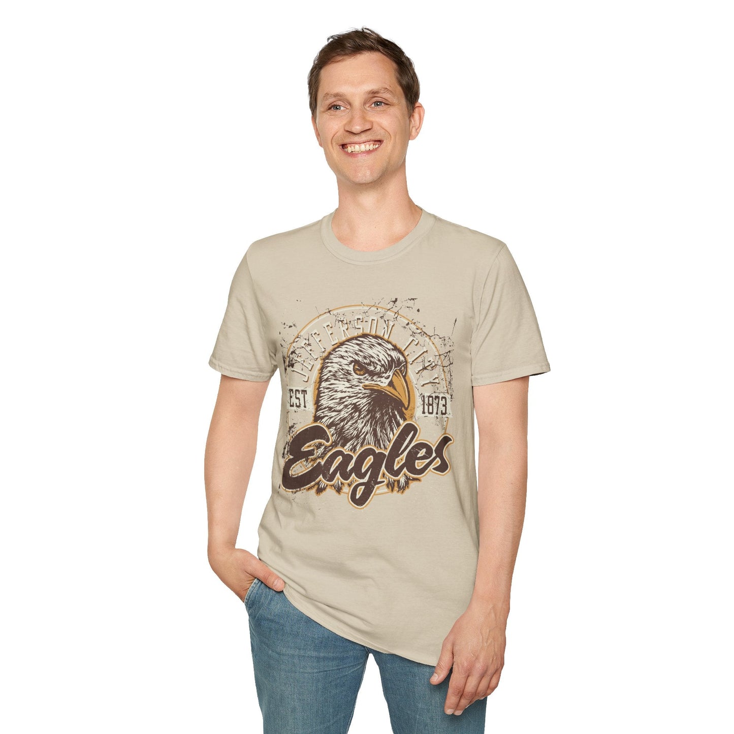 Unisex Art Design Graphic Tee Shirt With Graphic Design Gildan Softstyle 64000 For Comfort