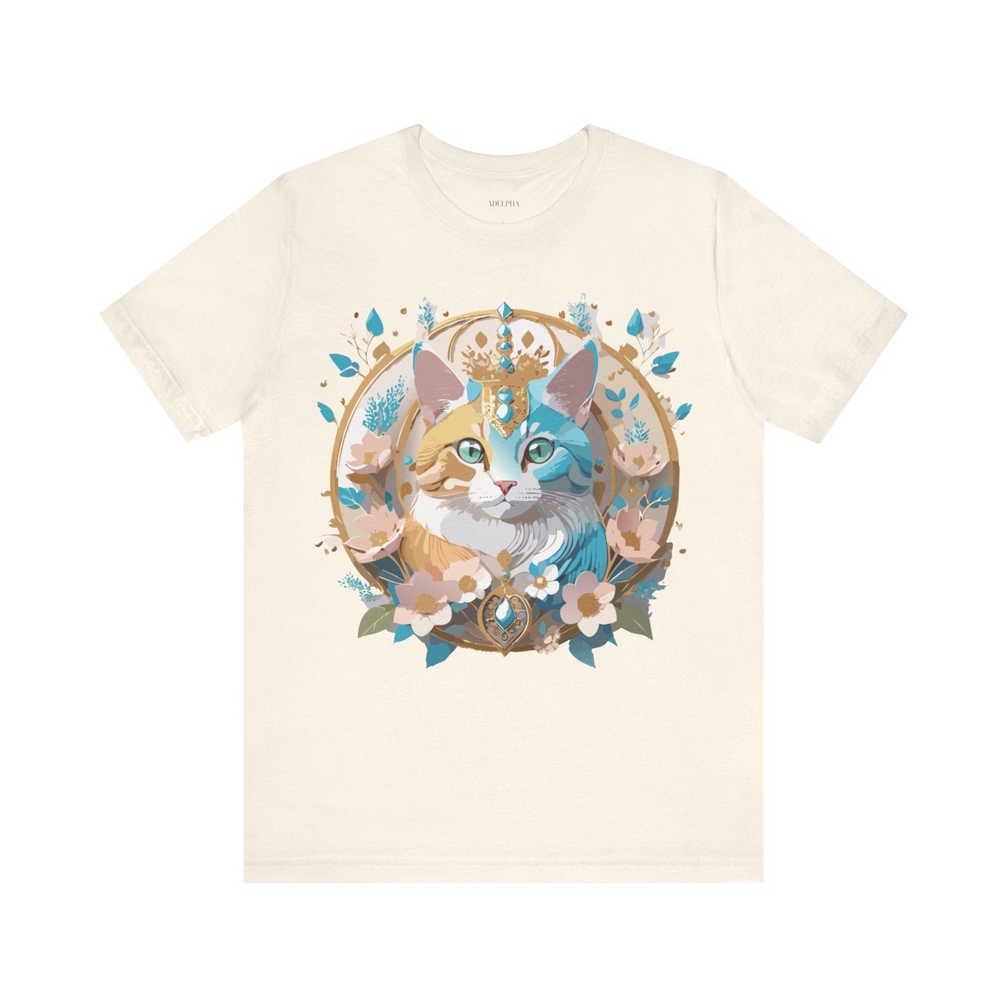 Adelpha Medallion Graphic Tee Unisex Short Sleeve Vintage Inspired Original Art Design