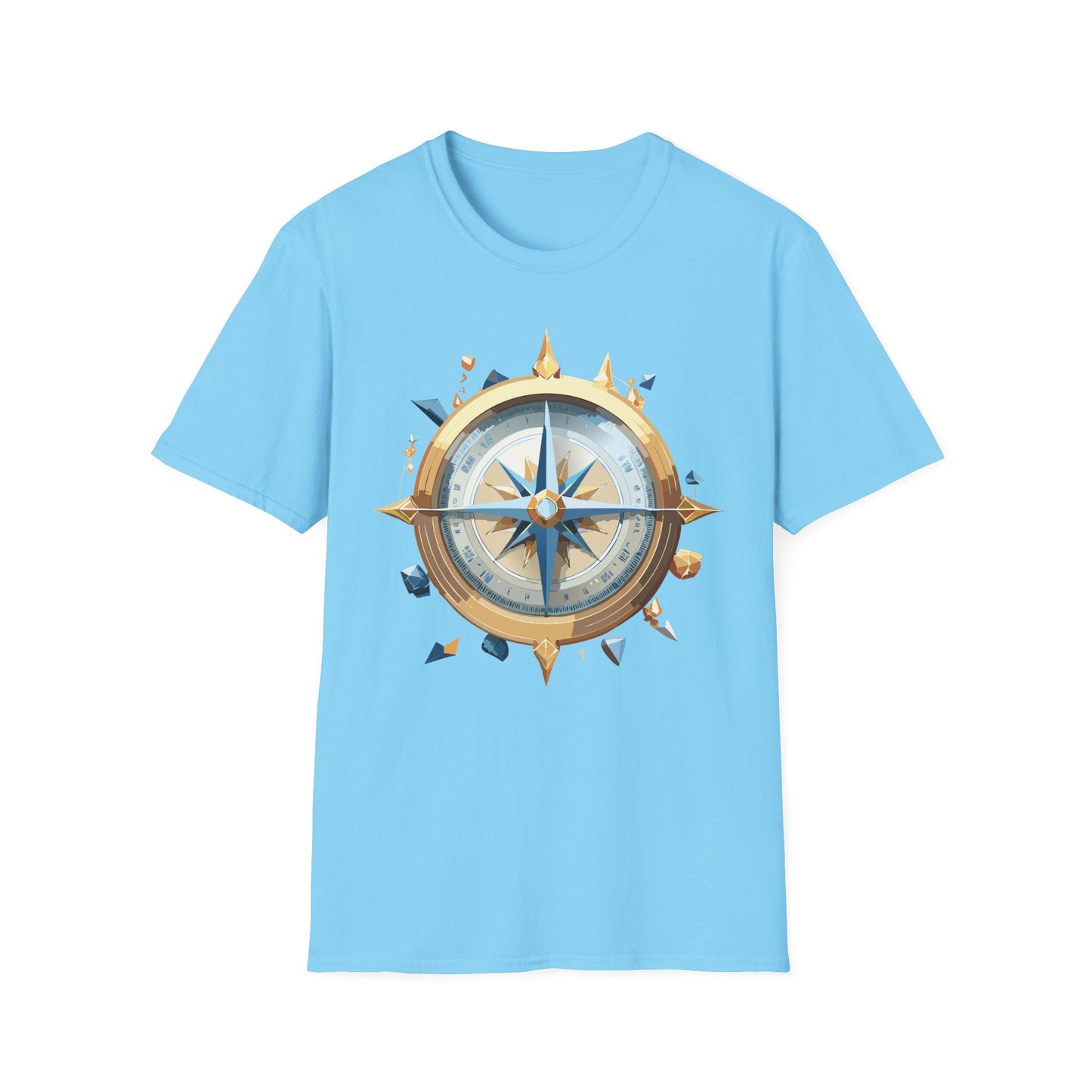 Compass Navigator Graphic Tee Unisex 100 Cotton 25