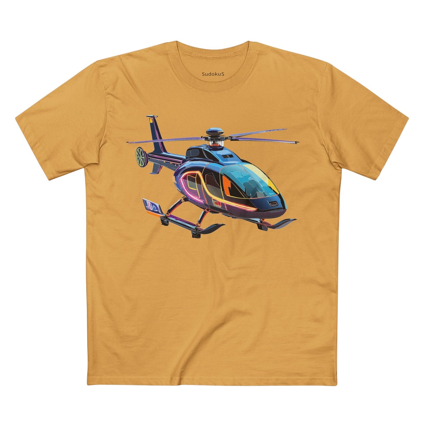 Chopper Graphic Unisex 100 Cotton Staple Tee 16