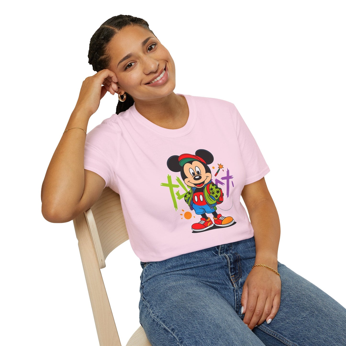 Unisex Cartoon T Shirt With Animation Artwork Funny Animals Tee For Casual Wear Everyday