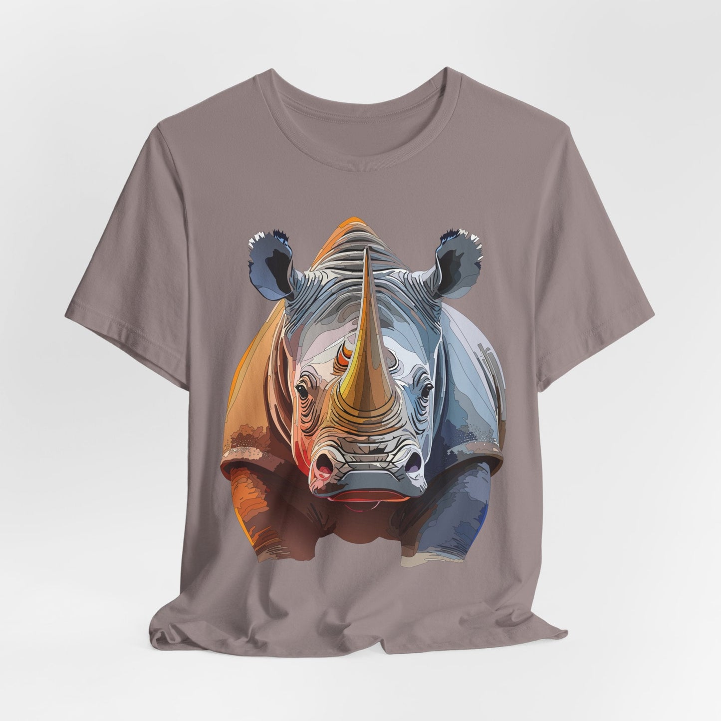 Unisex Animal Graphic Tee Shirt With Art Design Wild Animals Shirt Gildan Softstyle Cotton